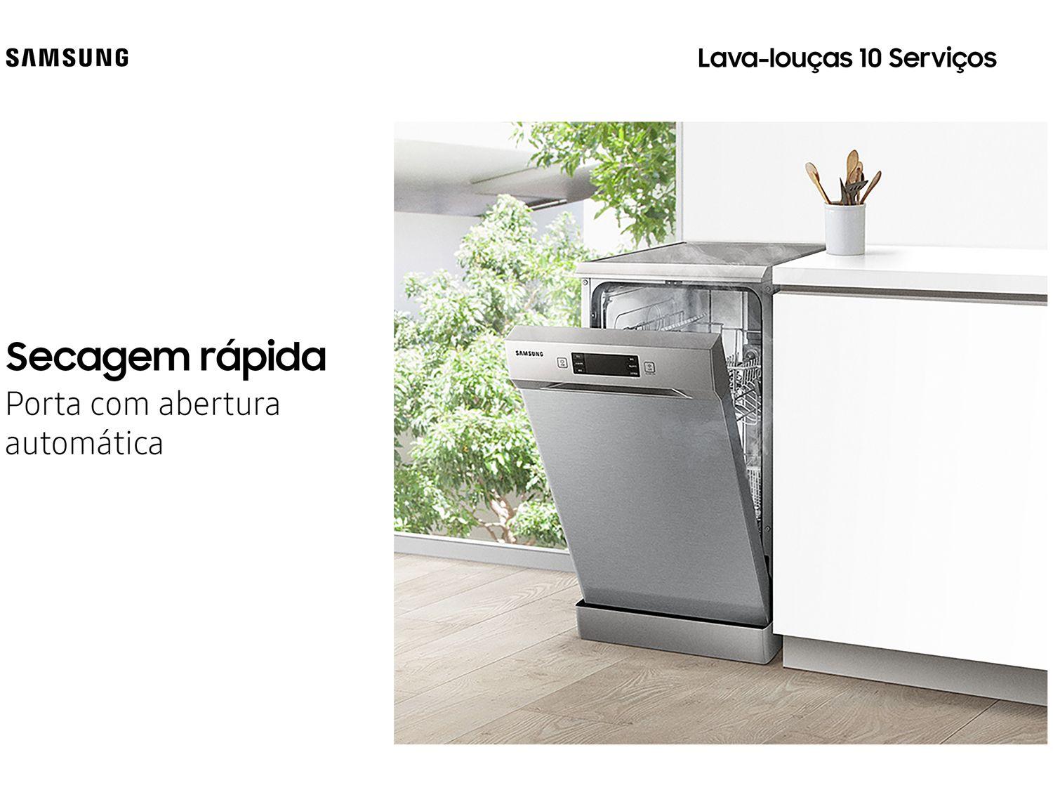 Lava-louças Samsung 10 Serviços com Função