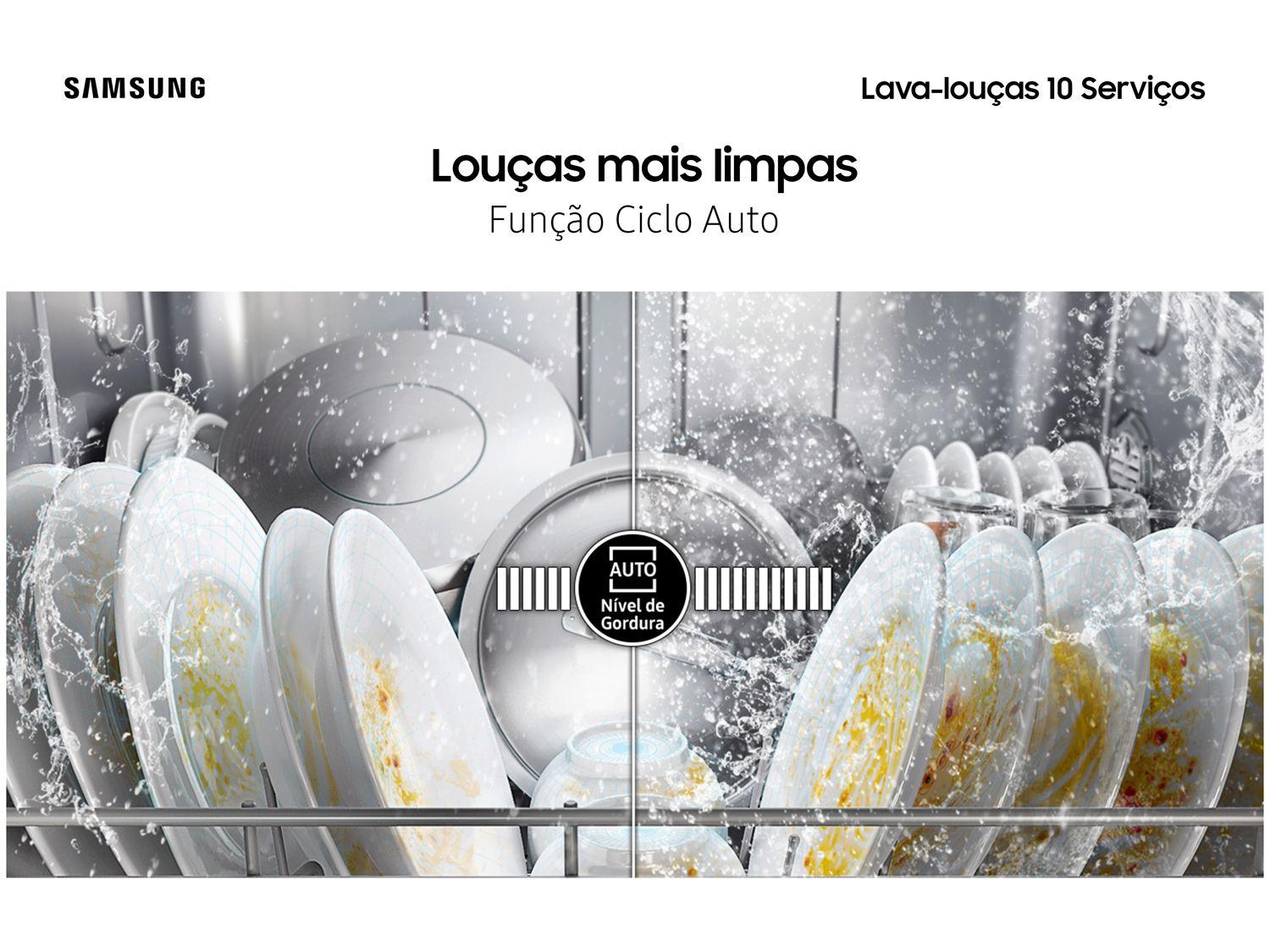 Lava-louças Samsung 10 Serviços com Função
