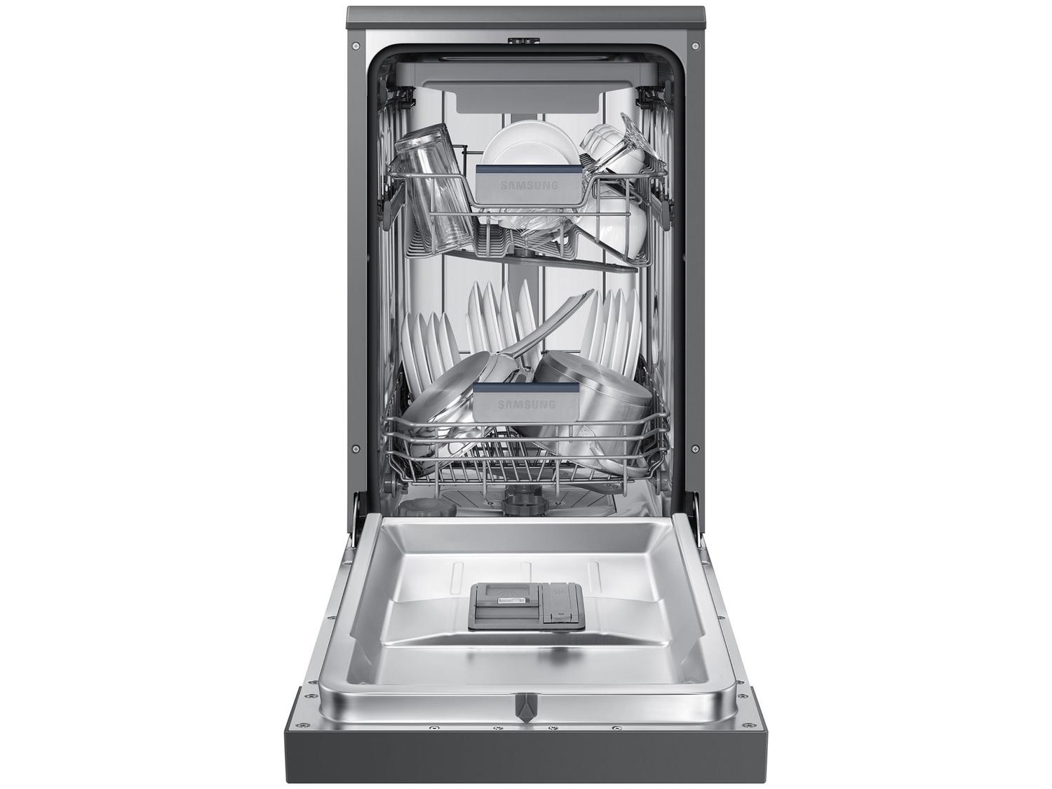 Lava-louças Samsung 10 Serviços com Função Higienizar DW50DG420 Black Inox