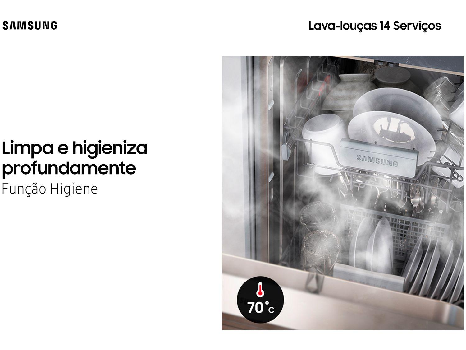 Lava-louças Samsung 14 Serviços com Função