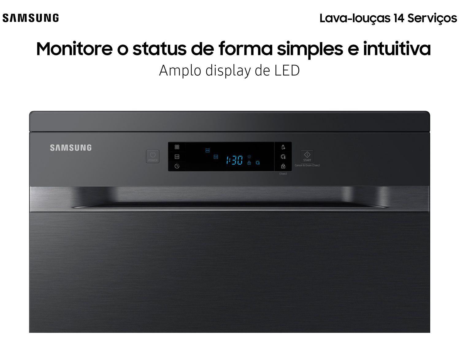 Lava-louças Samsung 14 Serviços com Função