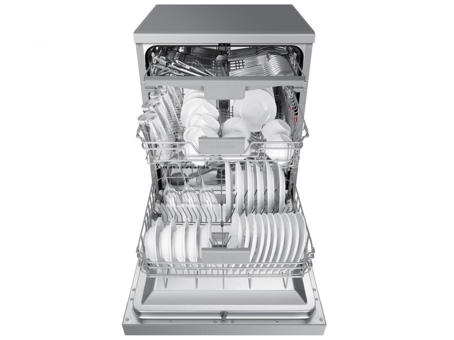 Lava-louças Samsung 14 Serviços com Função Higienizar DW60DG550 Inox