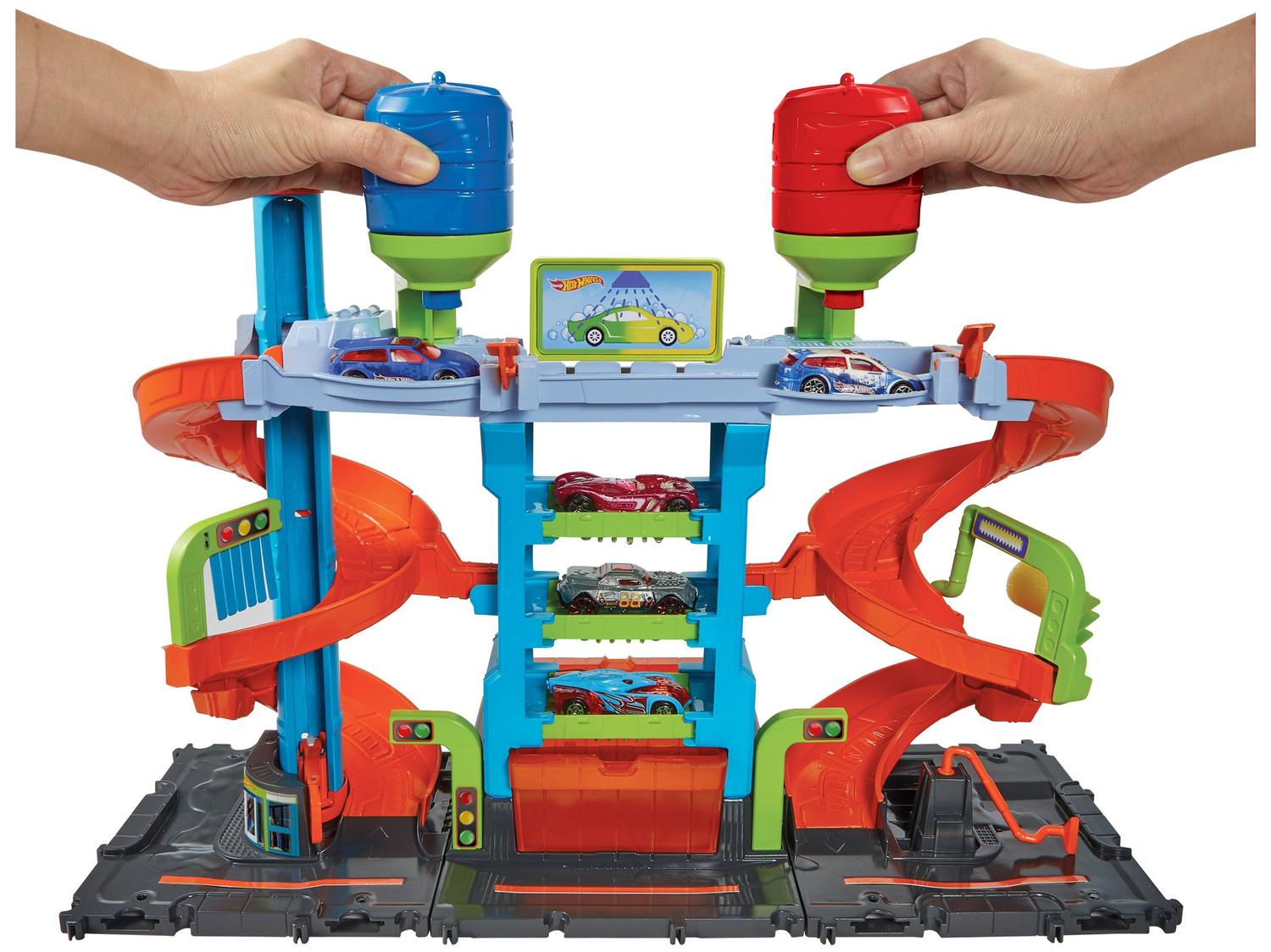 Lava-rápido de Brinquedo Hot Wheels City