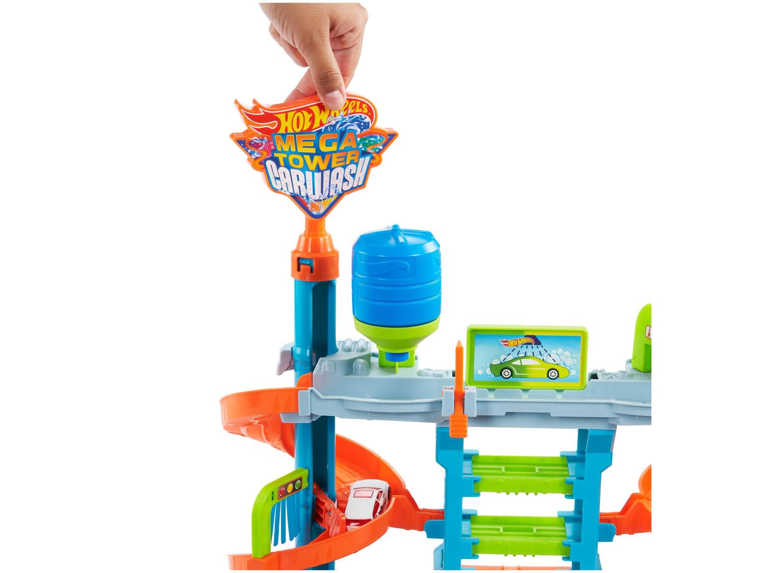 Lava-rápido de Brinquedo Hot Wheels City