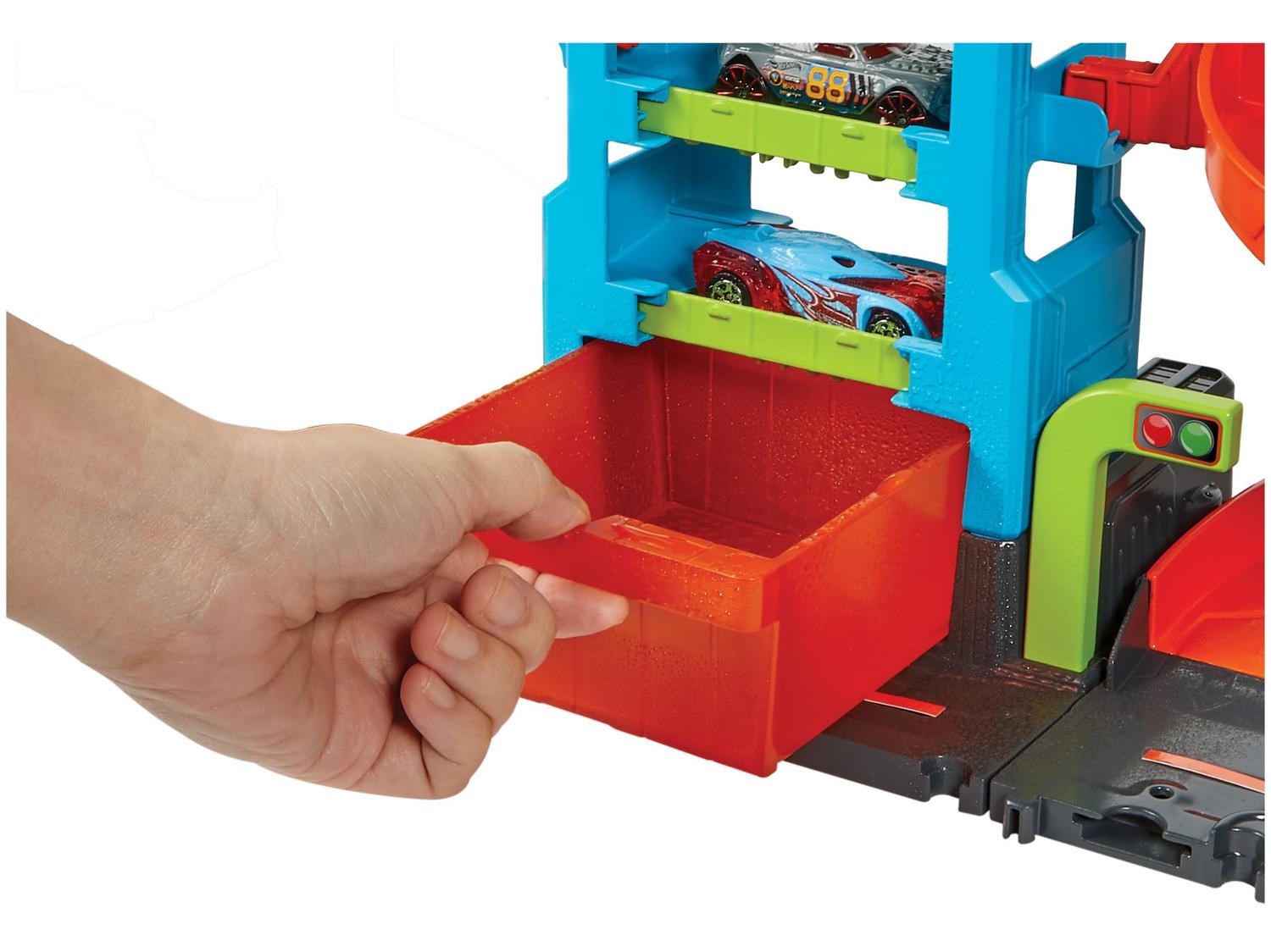 Lava-rápido de Brinquedo Hot Wheels City