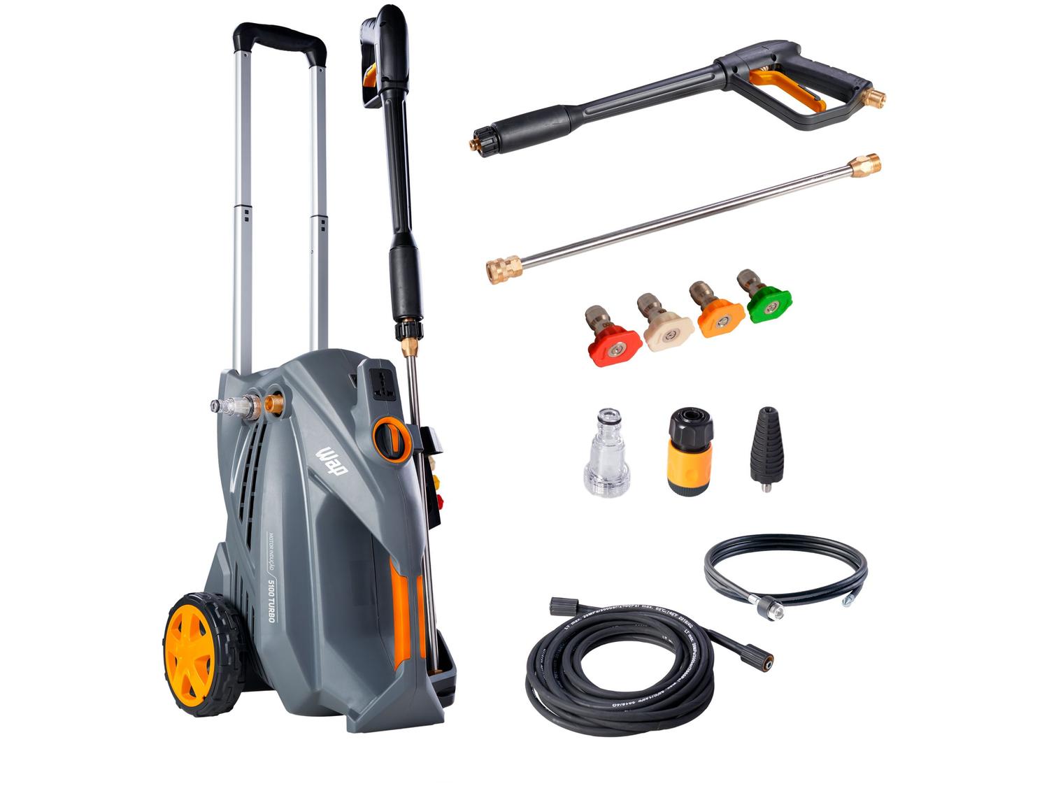 Lavadora de Alta Pressão Desobstruidora WAP - 5100 Turbo Ultra 2300 Libras 2500W