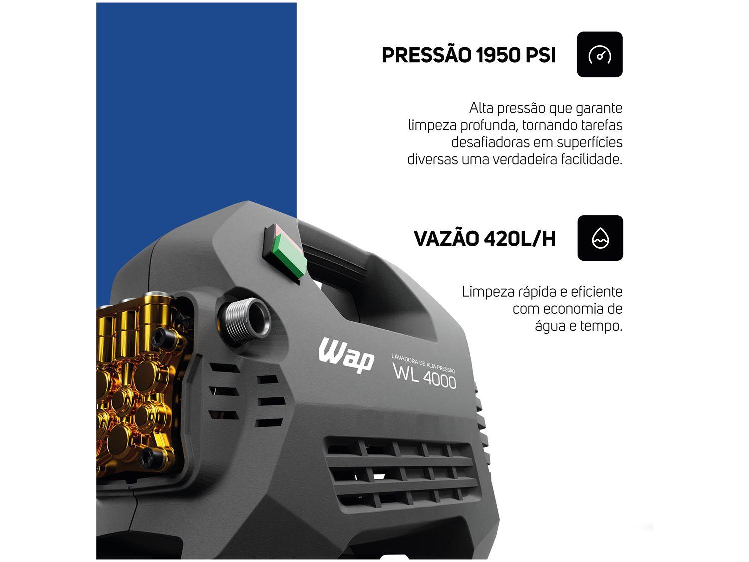 Lavadora de Alta Pressão Profissional Wap Ultra WL4000