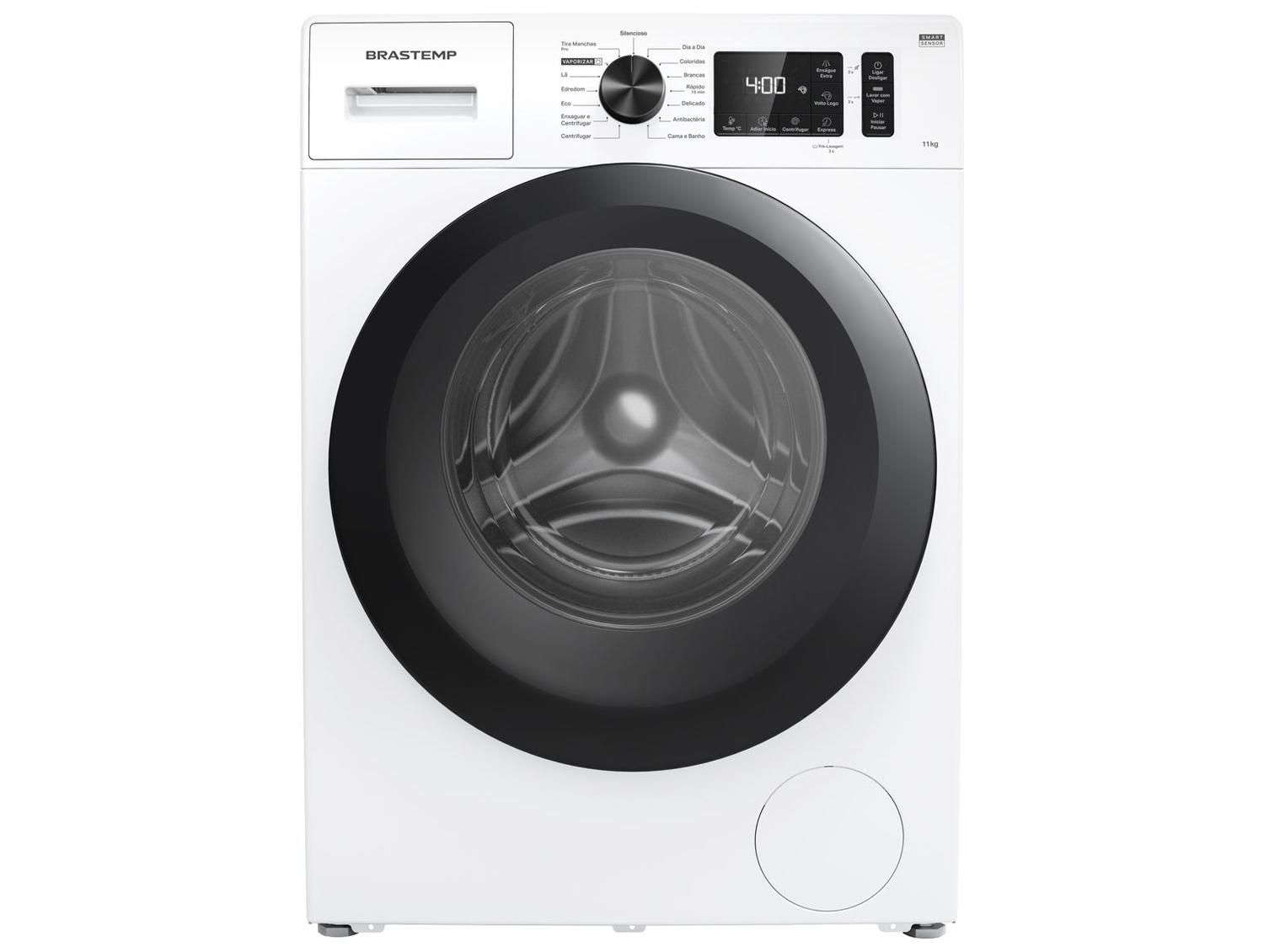Lavadora de Roupas Brastemp 11kg Cesto Inox  15 Programas de Lavagem Branco BNF11ABANA