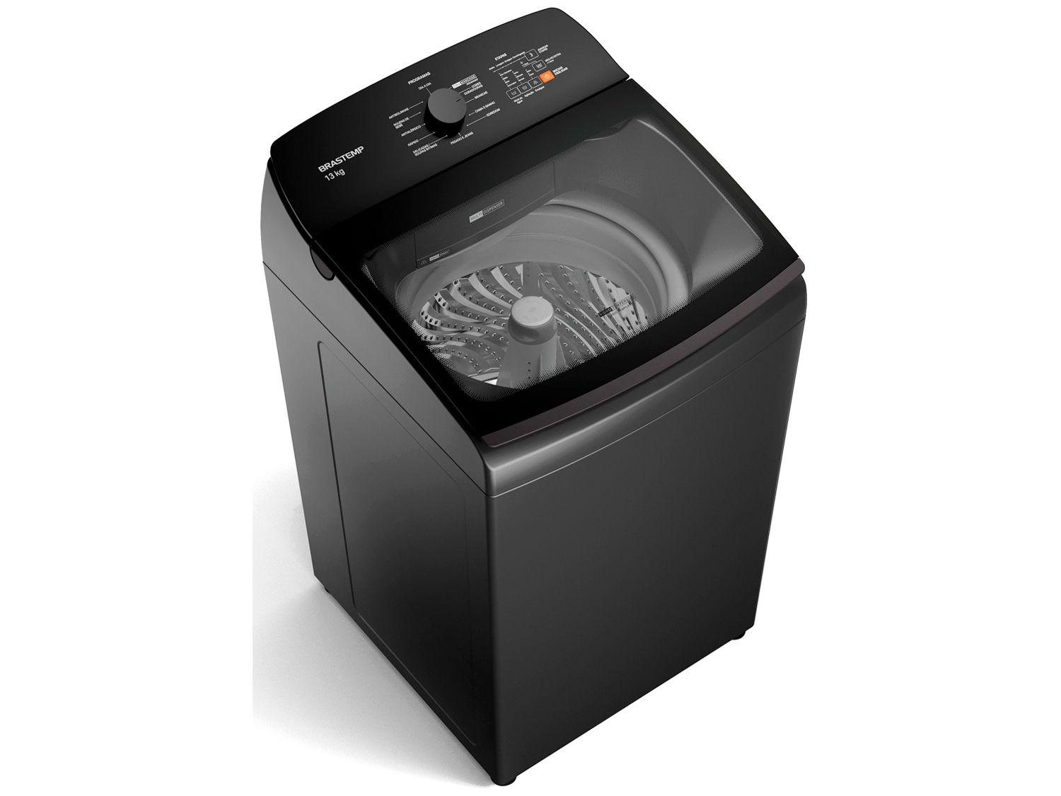 Lavadora de Roupas Brastemp 13kg Cesto Inox