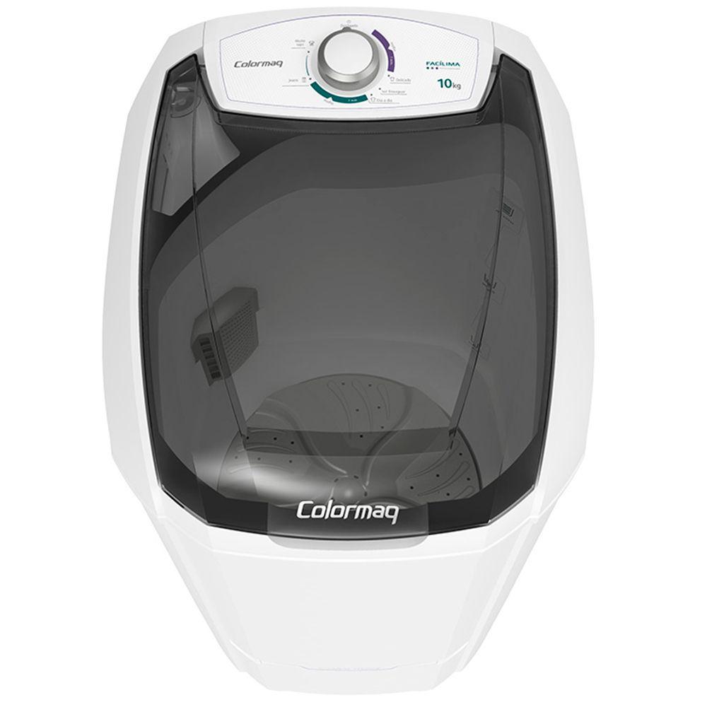 Lavadora de Roupas Colormaq 10Kg Semiautomática LCS10 Branca 110V ...