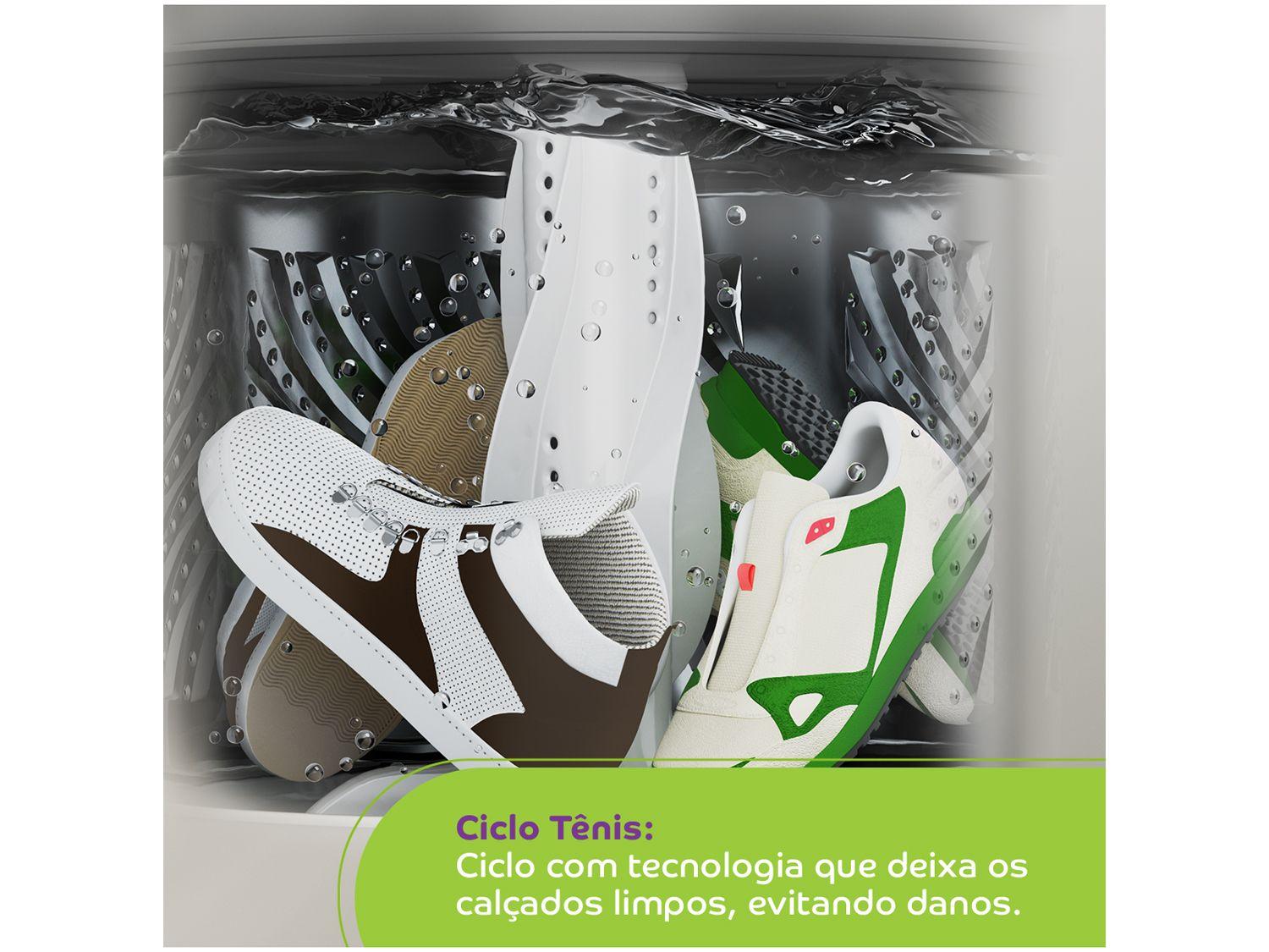 Lavadora de Roupas Consul 13kg Cesto Inox 12 Programas de Lavagem Branca CWN13AB