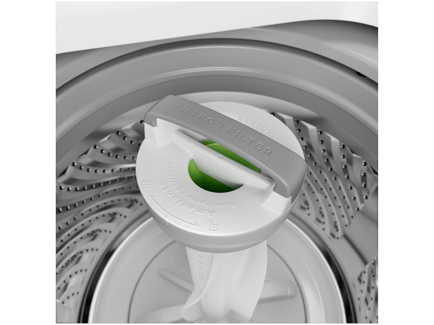 Lavadora de Roupas Consul 13kg Cesto Inox 12 Programas de Lavagem Branca CWN13AB