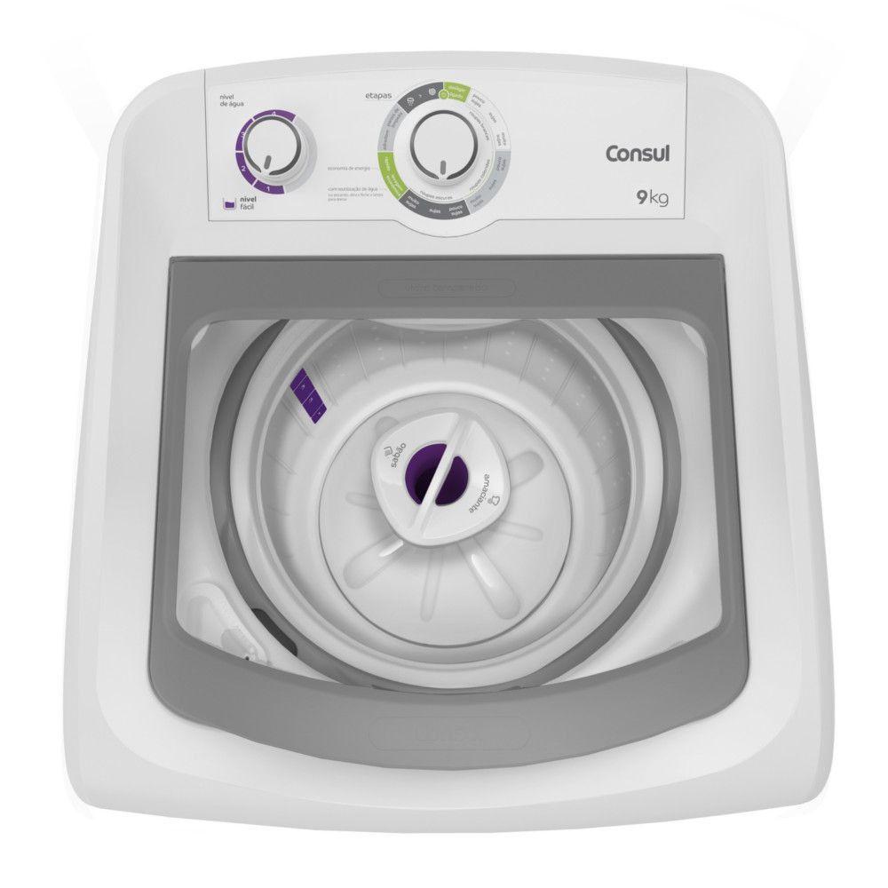 Lavadora De Roupas Consul 9kg Branca 220VCWB09AB M quina De Lavar