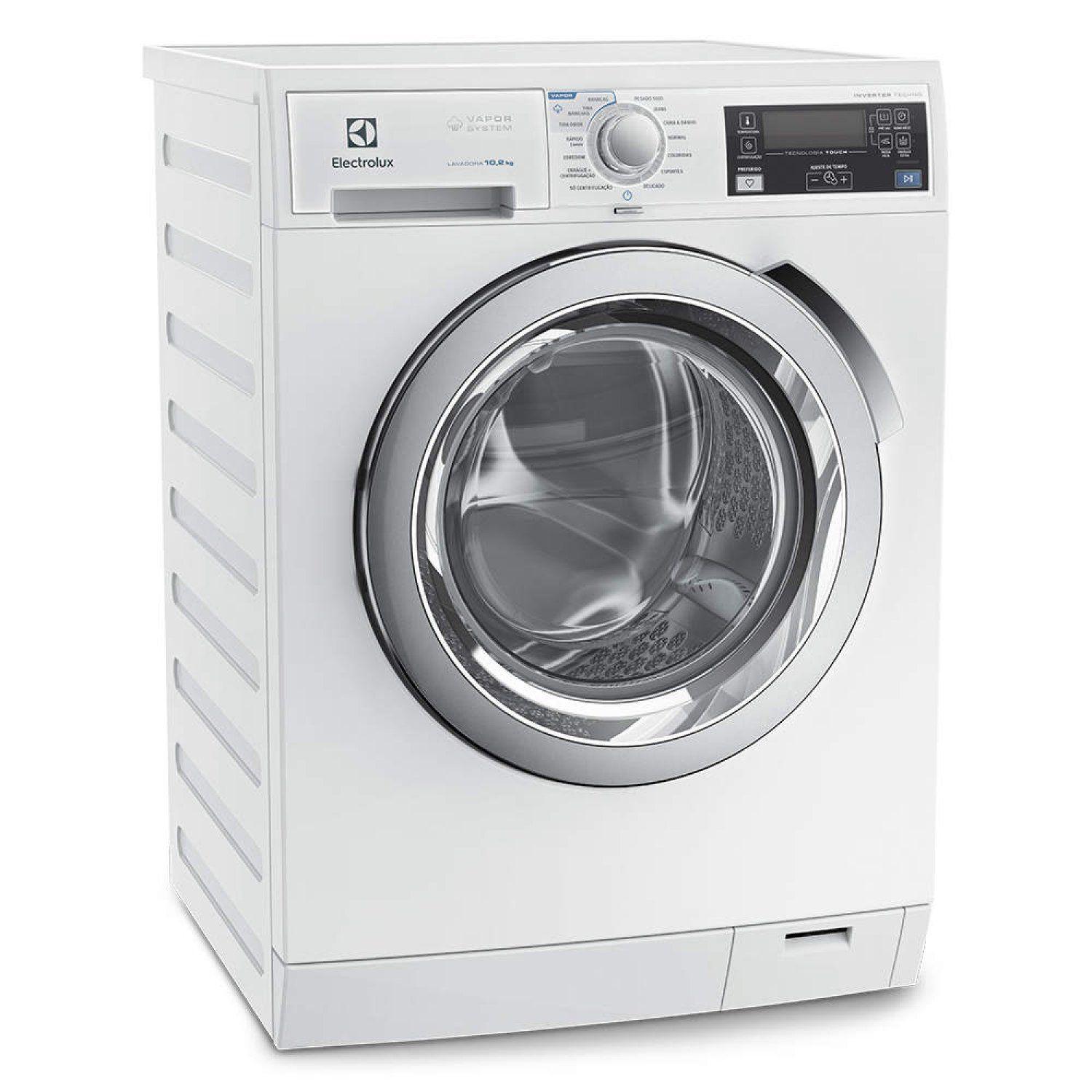 Lavadora de Roupas Electrolux 10,2Kg Front Load LFE10 220V Branco ...