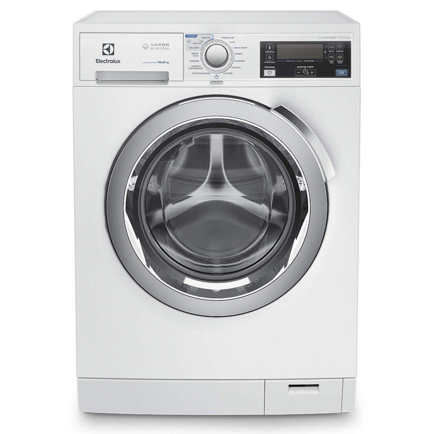 Lavadora de Roupas Electrolux 10,2Kg Front Load LFE10 220V Branco ...