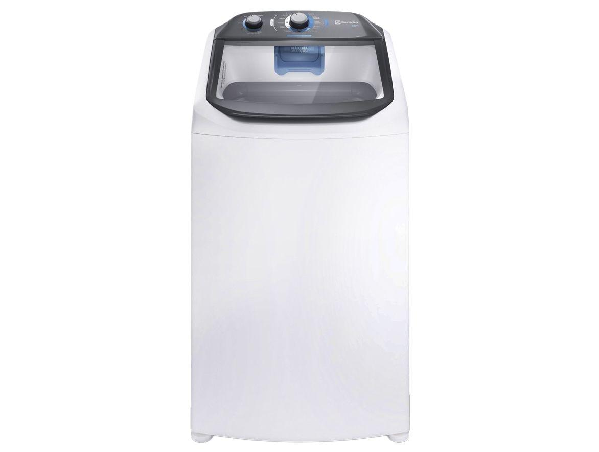 Lavadora de Roupas Electrolux 13kg Cesto Inox 10 Programas de Lavagem Branca Efficient LDA13