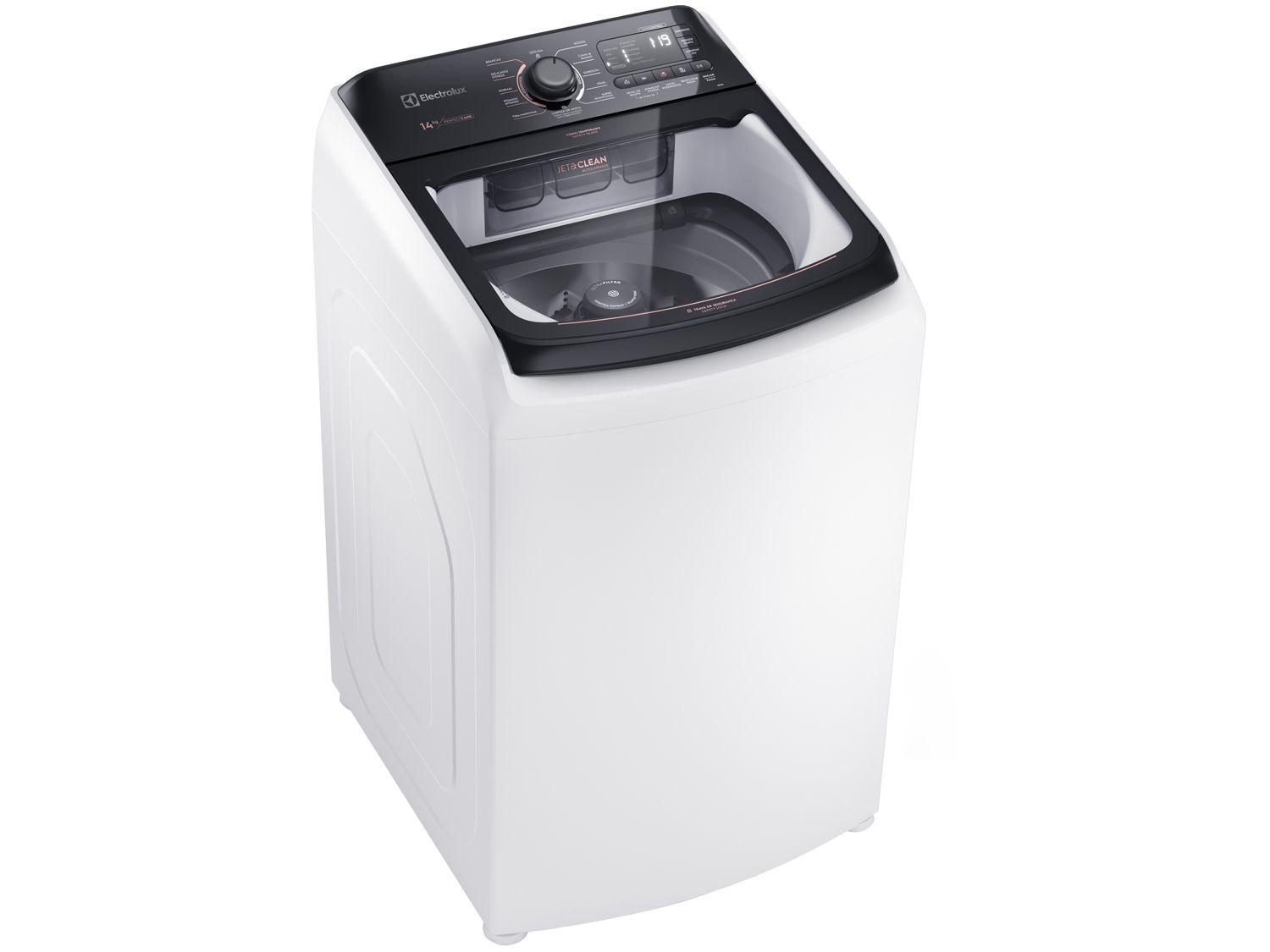 Lavadora de Roupas Electrolux 14Kg Cesto Inox
