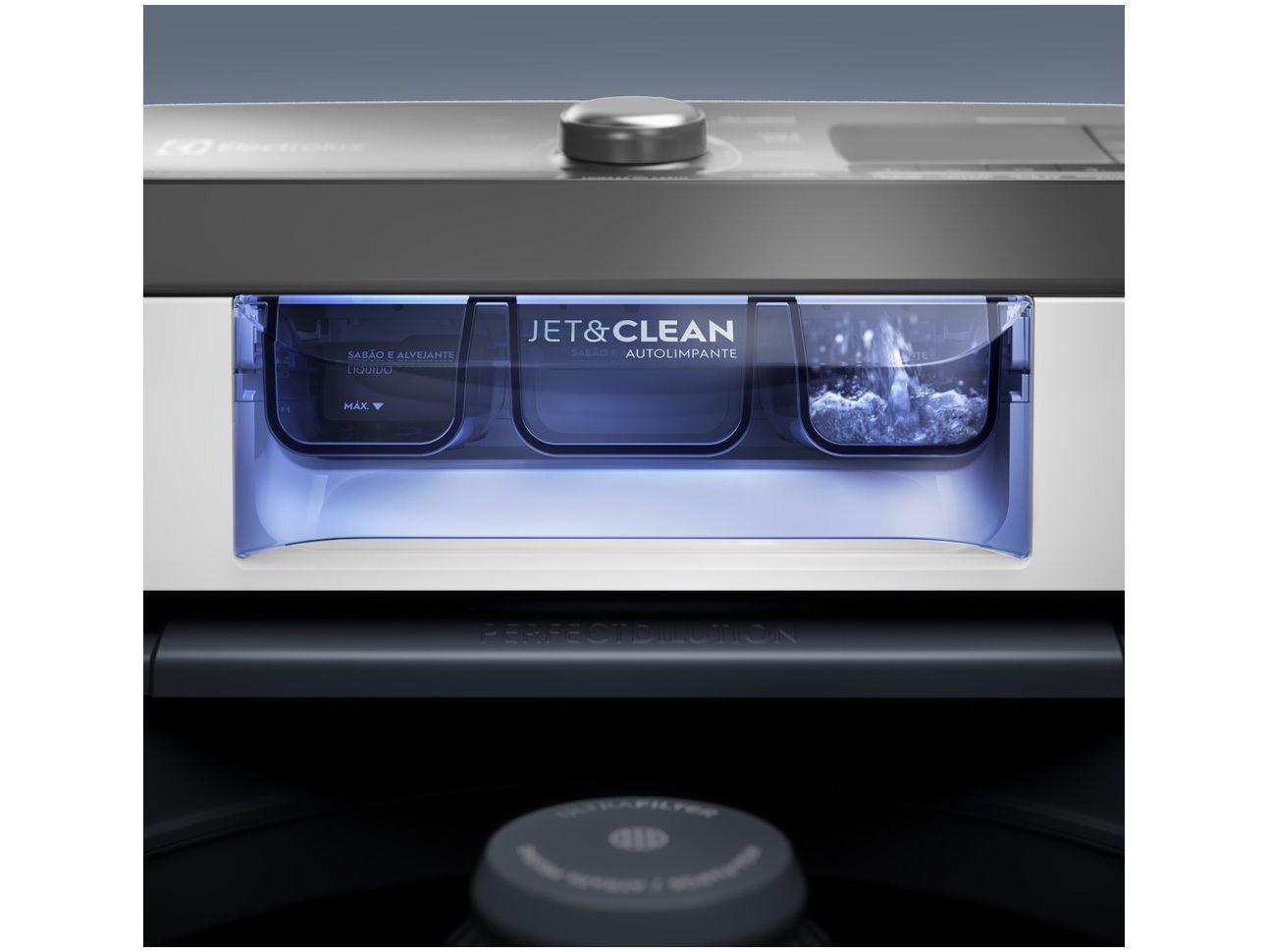 Lavadora de Roupas Electrolux 18kg Cesto Inox 11 Programas de Lavagem Branco Efficient LEE18