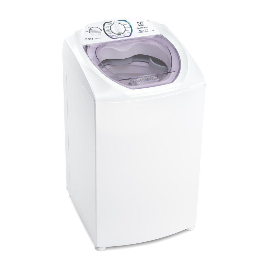 Lavadora de Roupas Electrolux Top Load Turbo Agitação 8,5kg Branca 127V