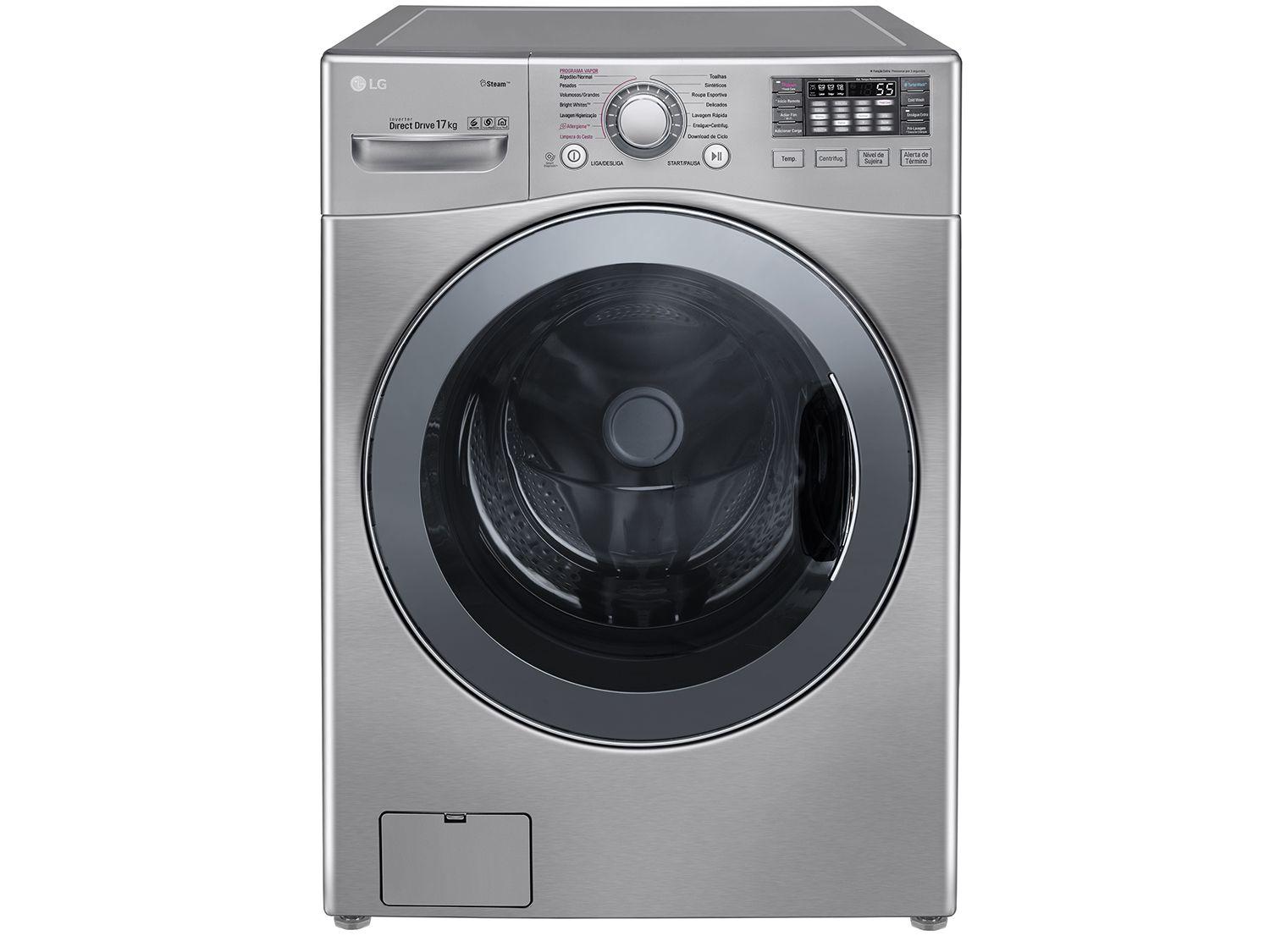Lavadora de Roupas LG WM17VVS6 17Kg Água Quente Função TurboWash