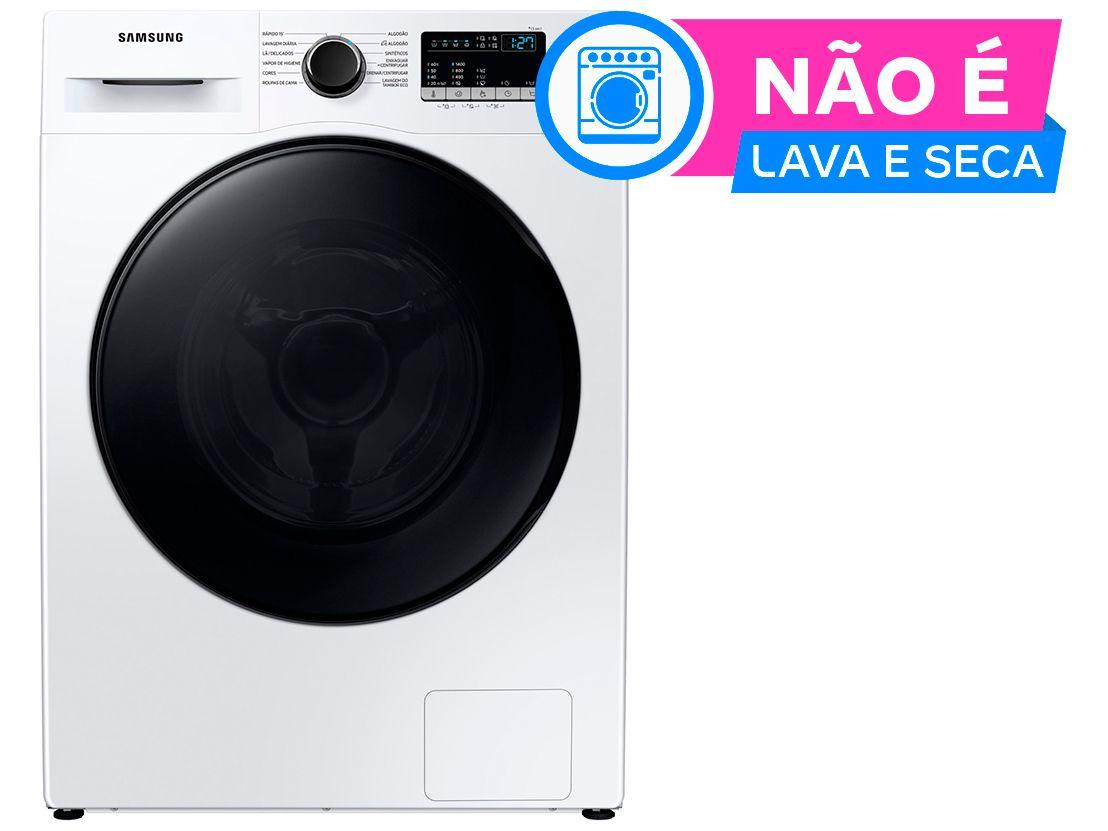 Lavadora de Roupas Samsung Inverter 11kg Cesto Inox 12 Programas de Lavagem Branca WW11T4040BE/AZ