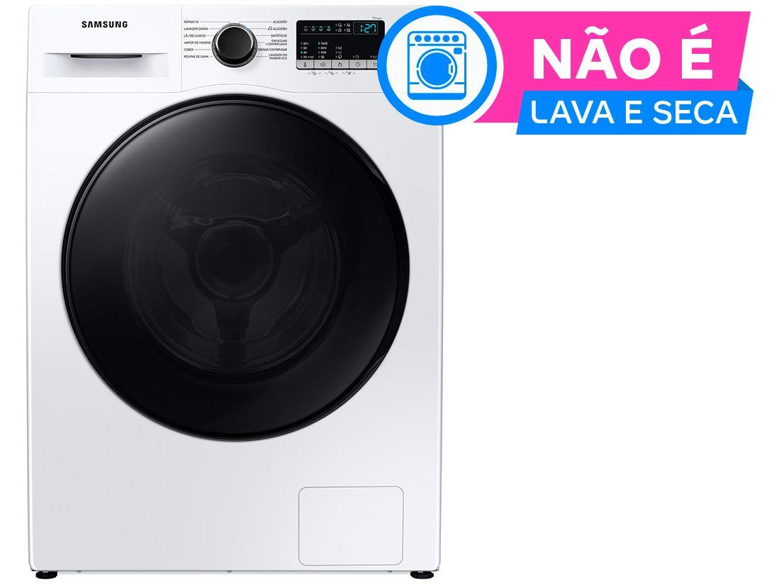 Lavadora de Roupas Samsung Inverter 11kg Inox 12 Programas de Lavagem Branca WW11T4040BE/AZ