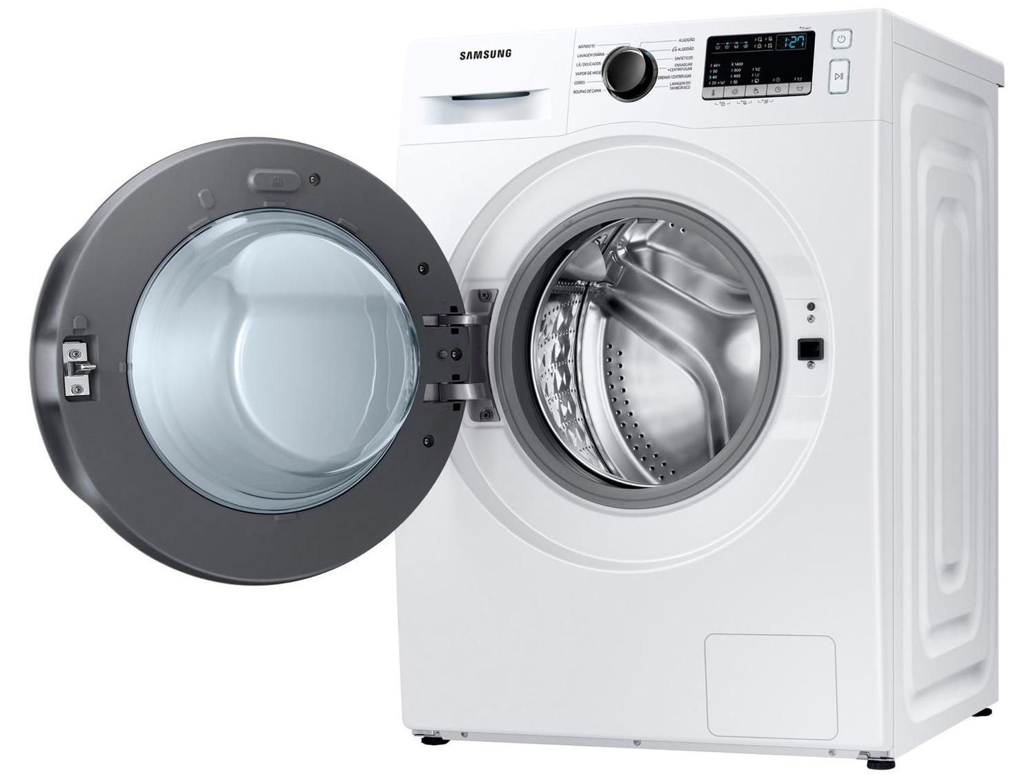 Lavadora de Roupas Samsung Inverter 11kg Inox 12 Programas de Lavagem Branca WW11T4040BE/AZ
