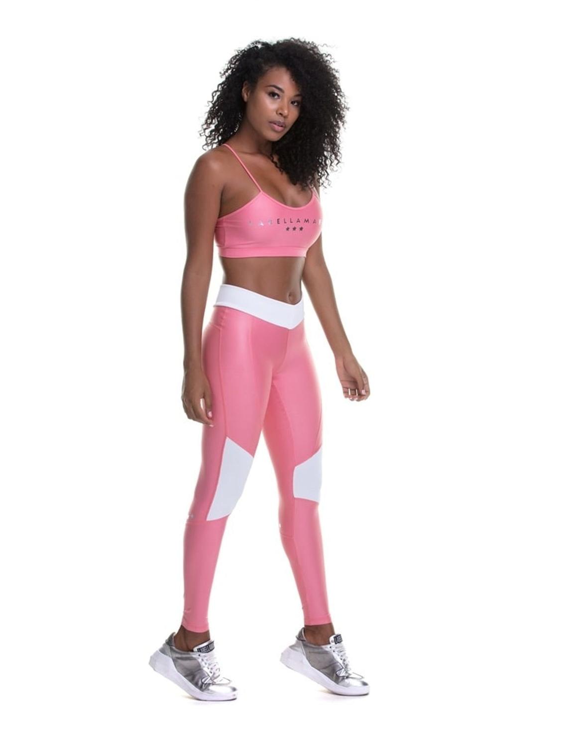 legging labellamafia rosa