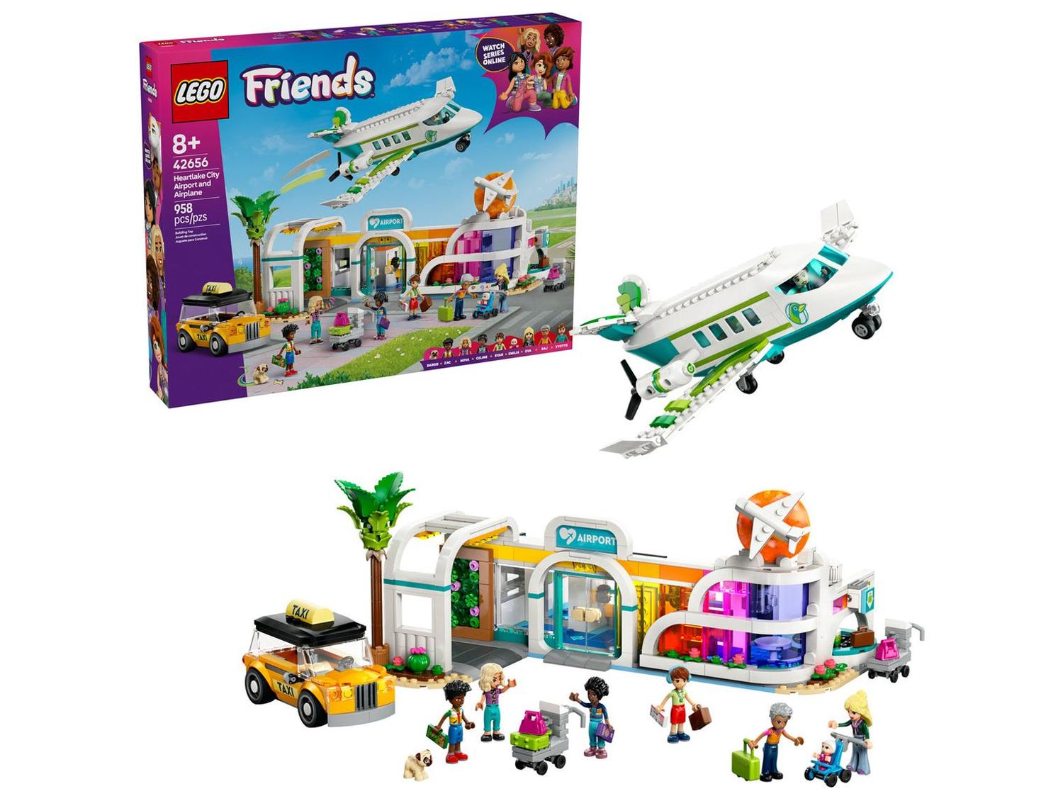 LEGO Aeroporto e Avião de Heartlake City 42656