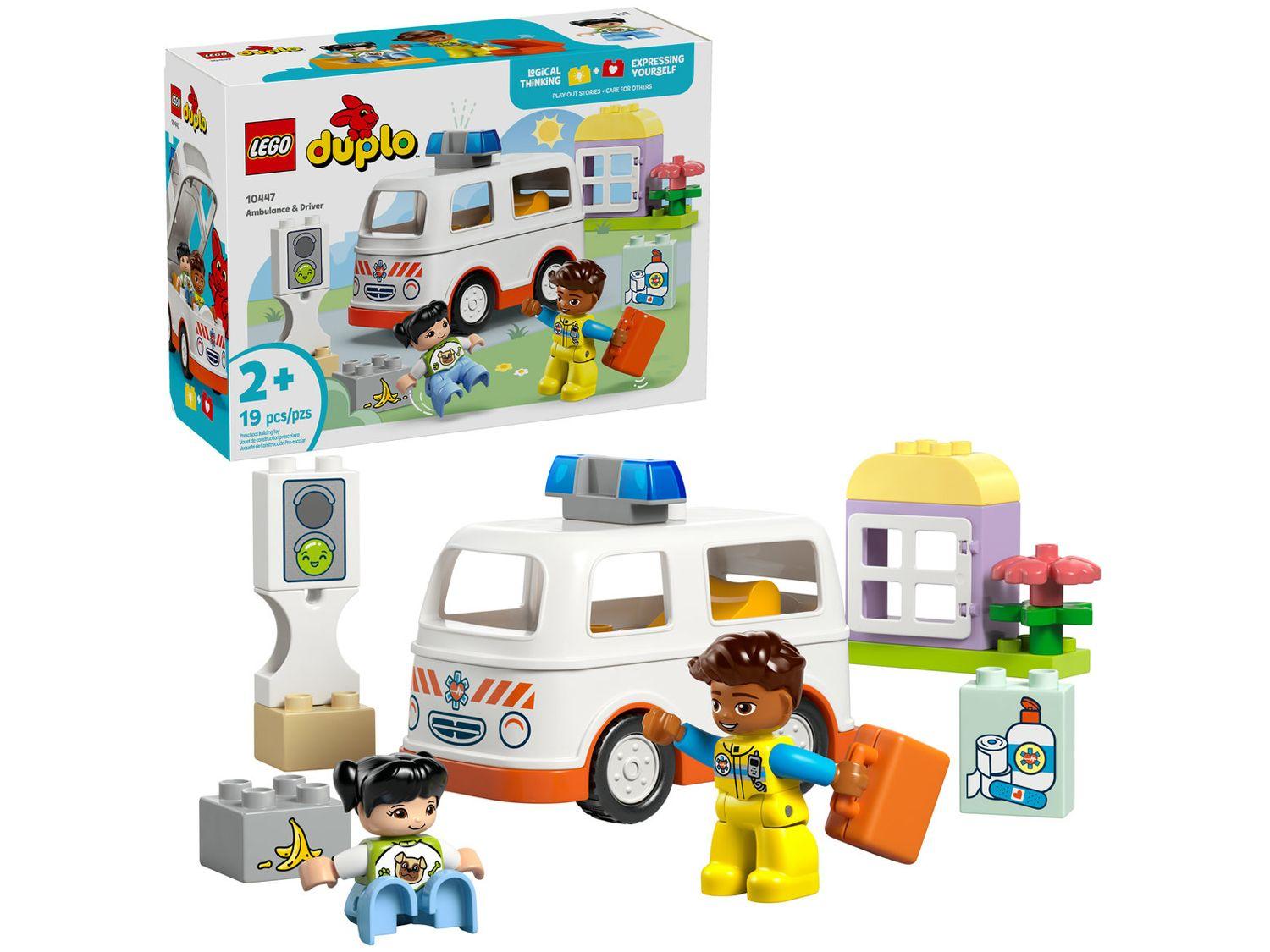 LEGO Ambulância e Motorista 10447  