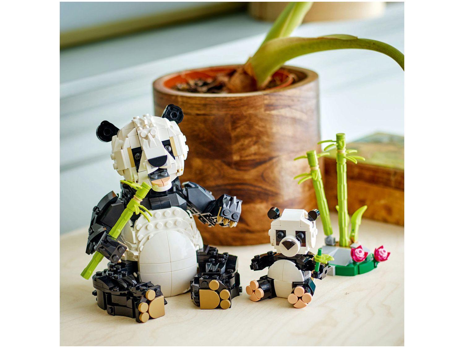 LEGO Animais Selvagens: Família de Pandas 3 em 1
