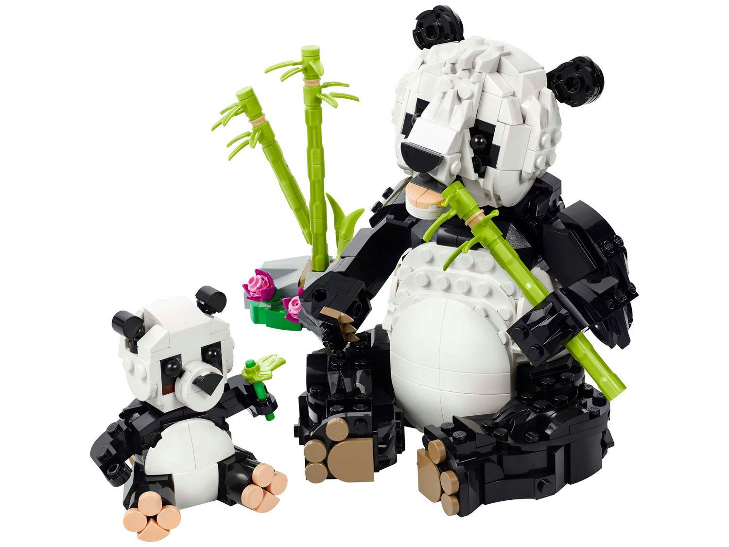 LEGO Animais Selvagens: Família de Pandas 3 em 1