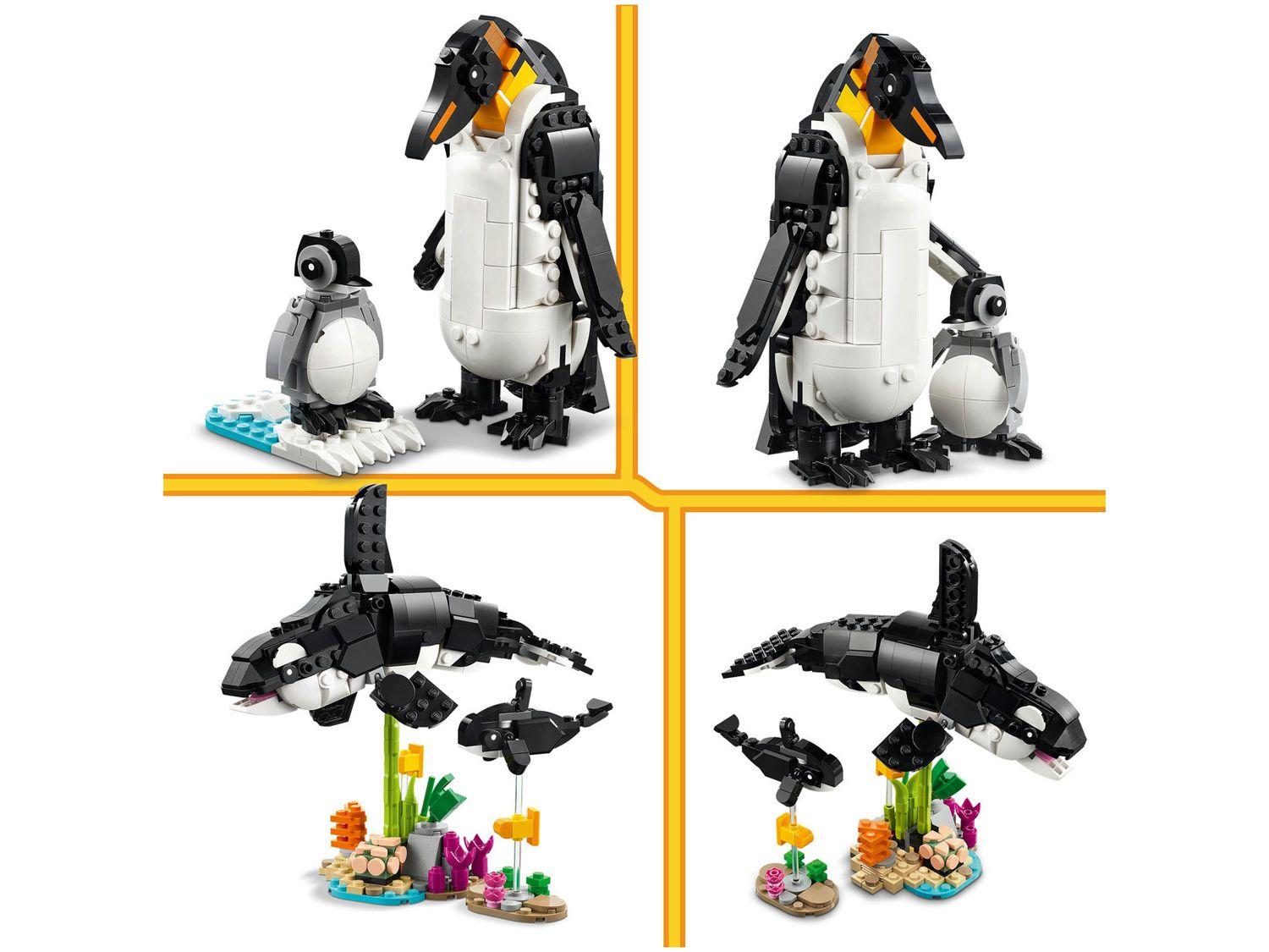LEGO Animais Selvagens: Família de Pandas 3 em 1