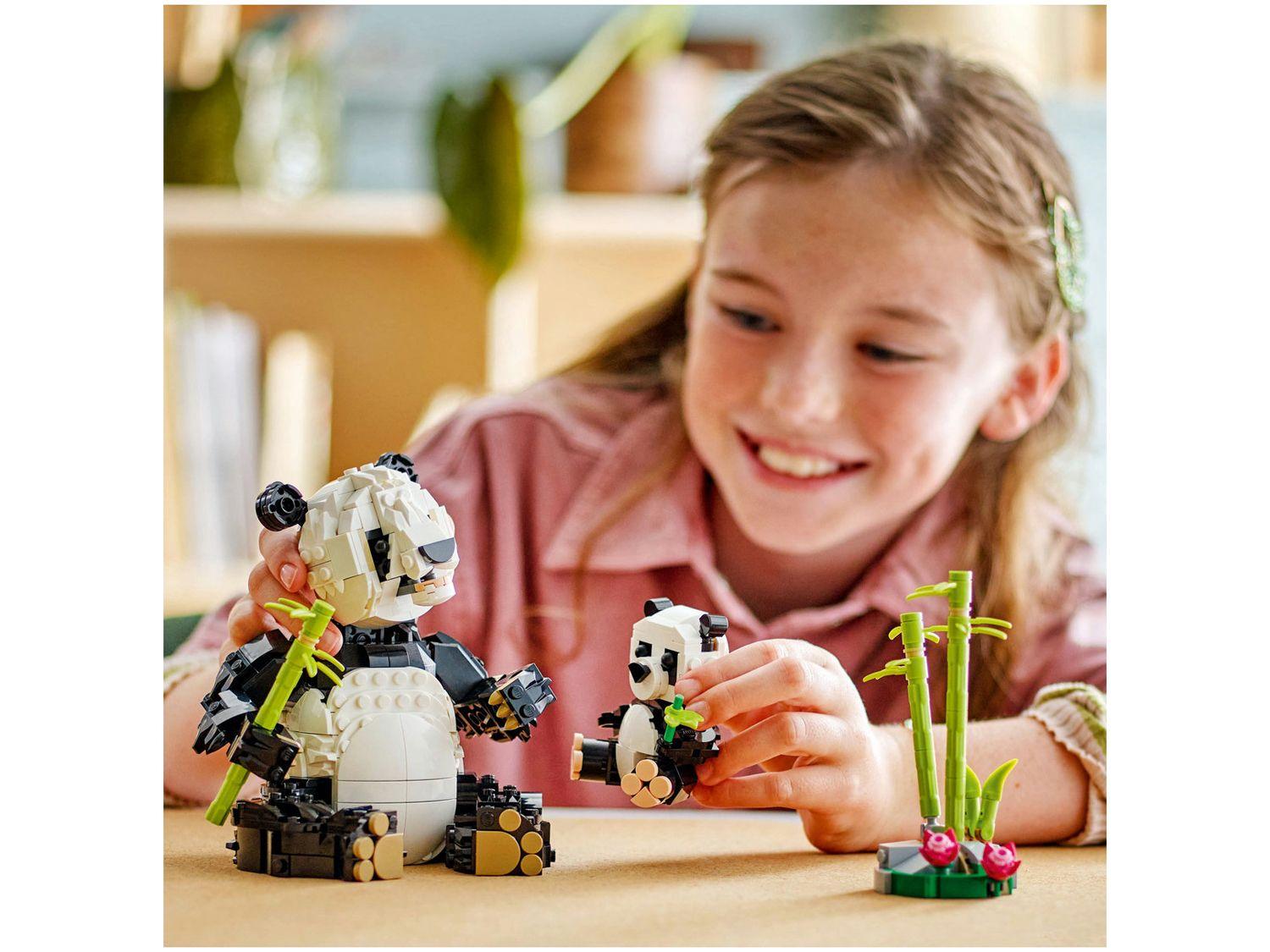 LEGO Animais Selvagens: Família de Pandas 3 em 1