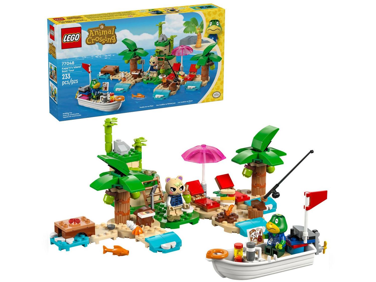 LEGO Animal Crossing Passeio de barco do Kappn
