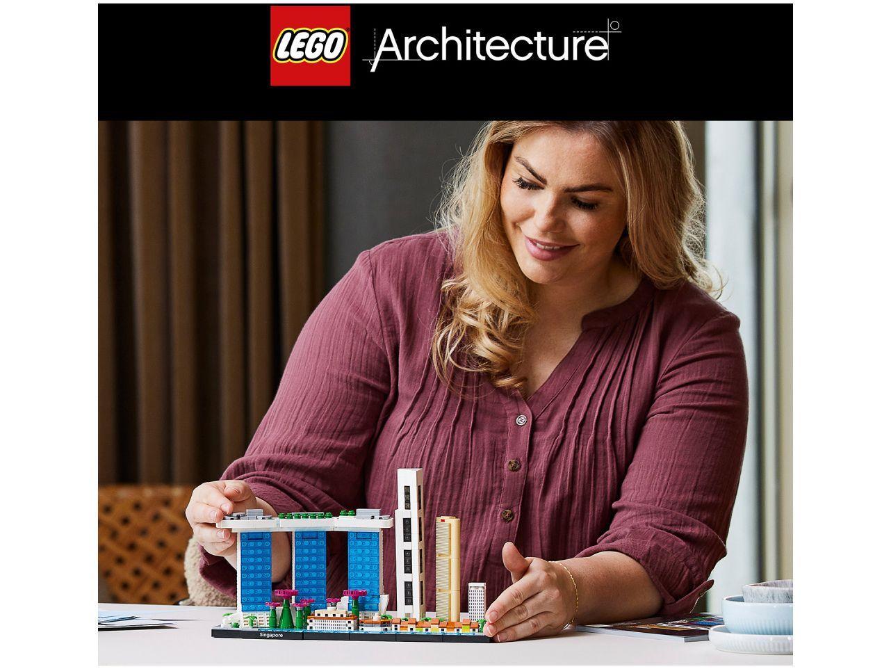 LEGO Architecture Singapura 827 Peças