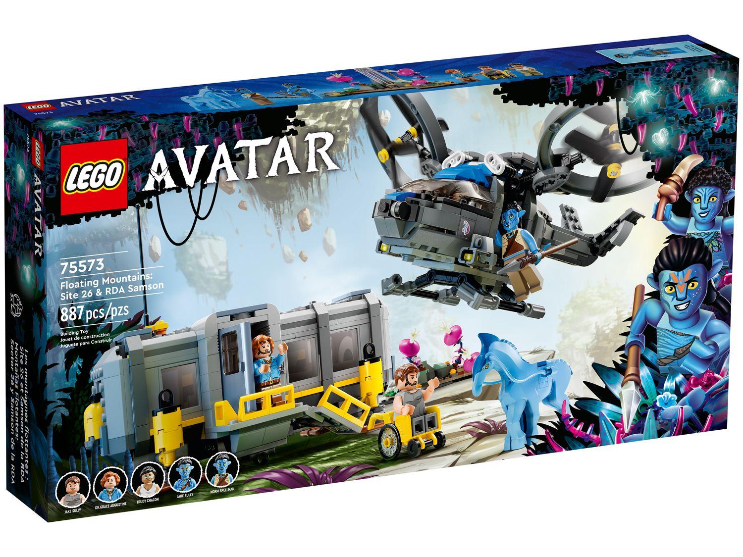 LEGO Avatar Montanhas Flutuantes: Site 26 e RDA 