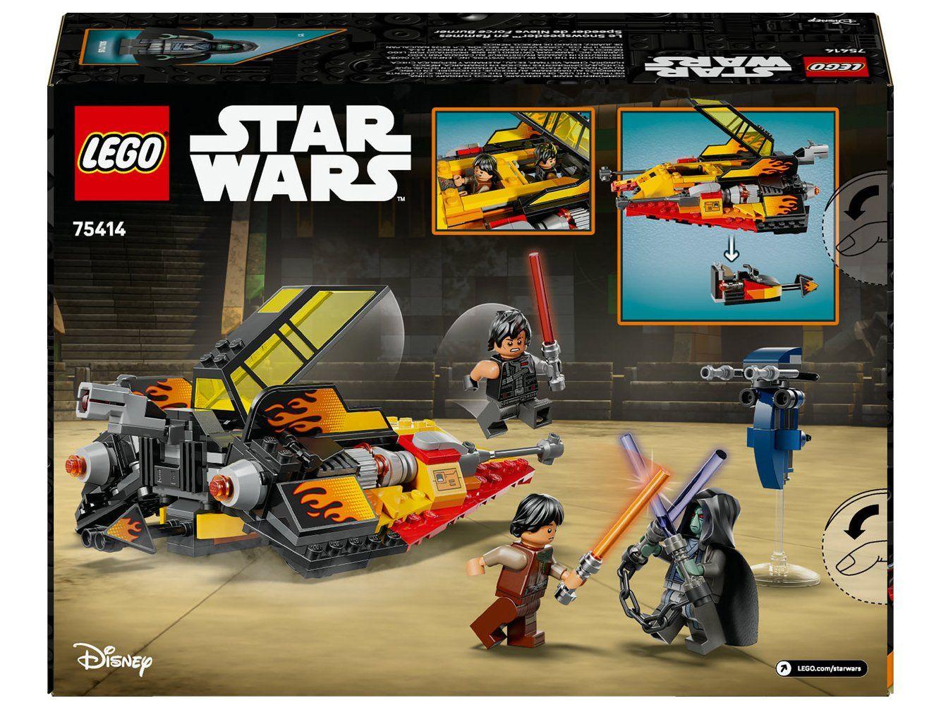 LEGO Burner Snowspeeder da Força 75414 349 Peças | Uau CAIXA