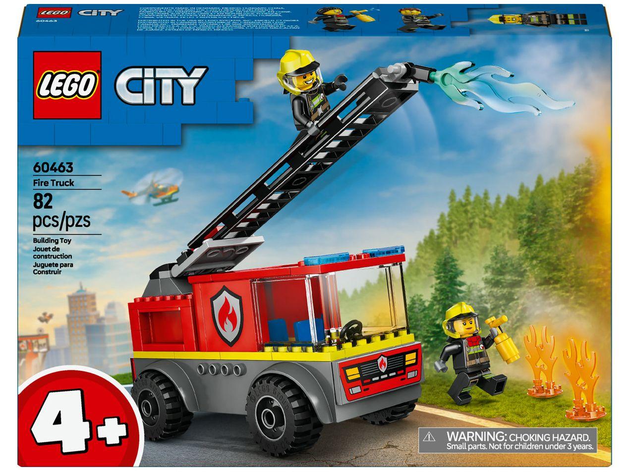 LEGO Caminhão dos Bombeiros com Escada de Combate 