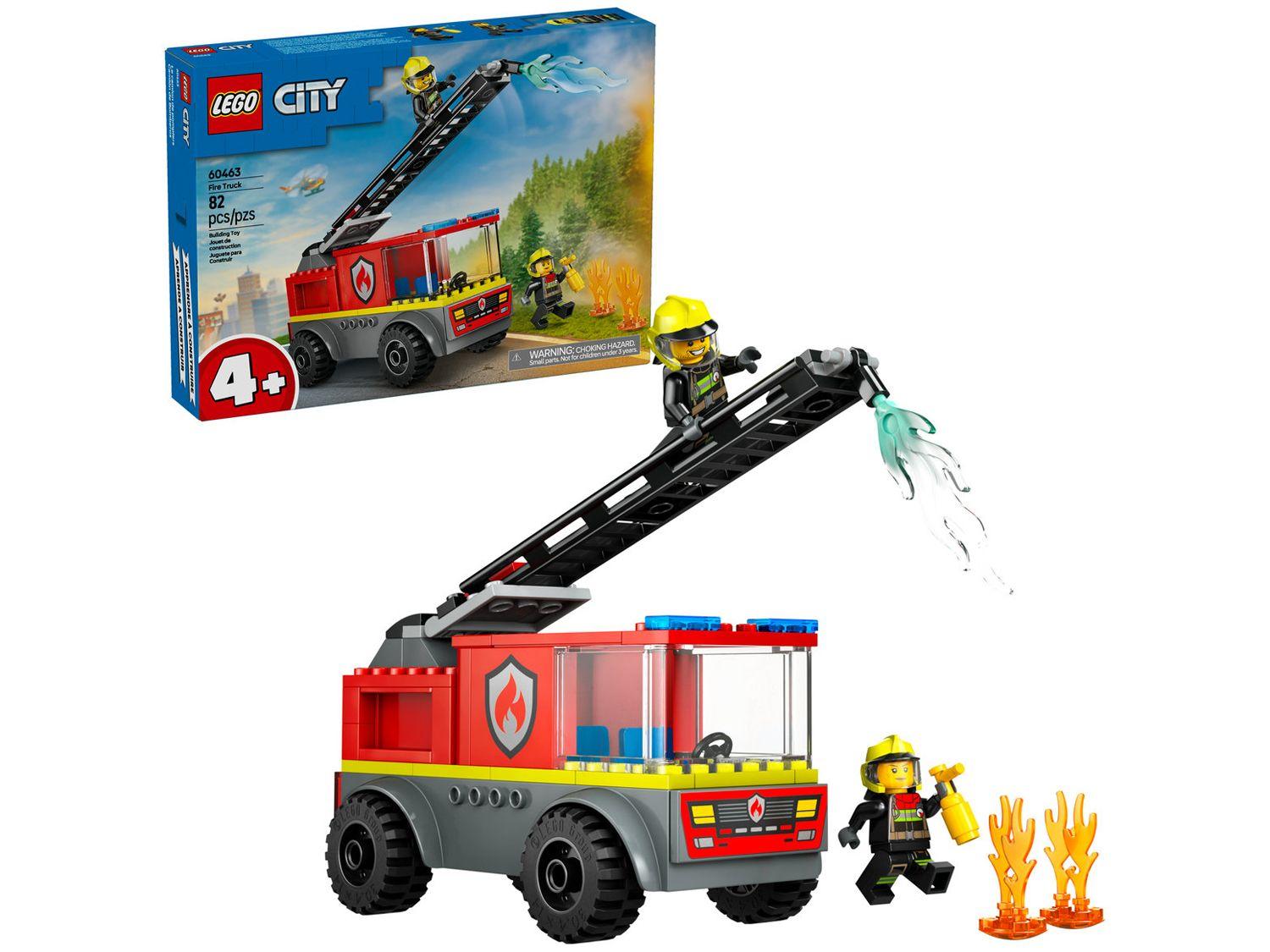 LEGO Caminhão dos Bombeiros com Escada de Combate 