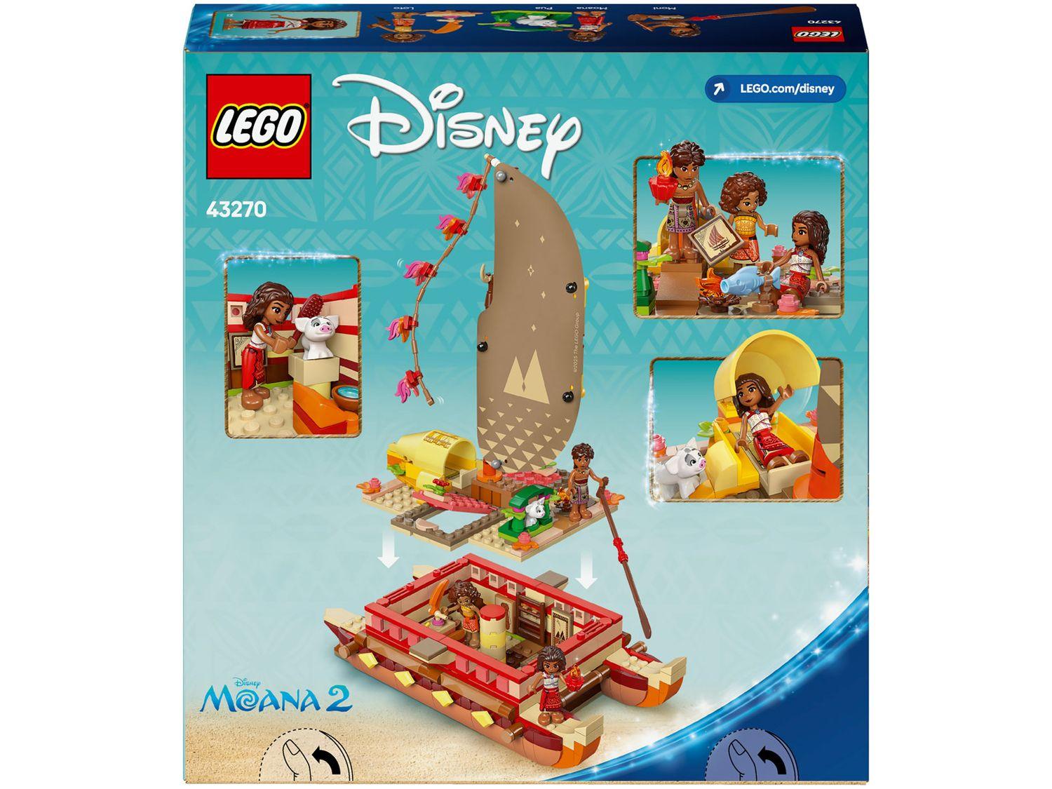 LEGO Canoa de Aventura da Moana 43270