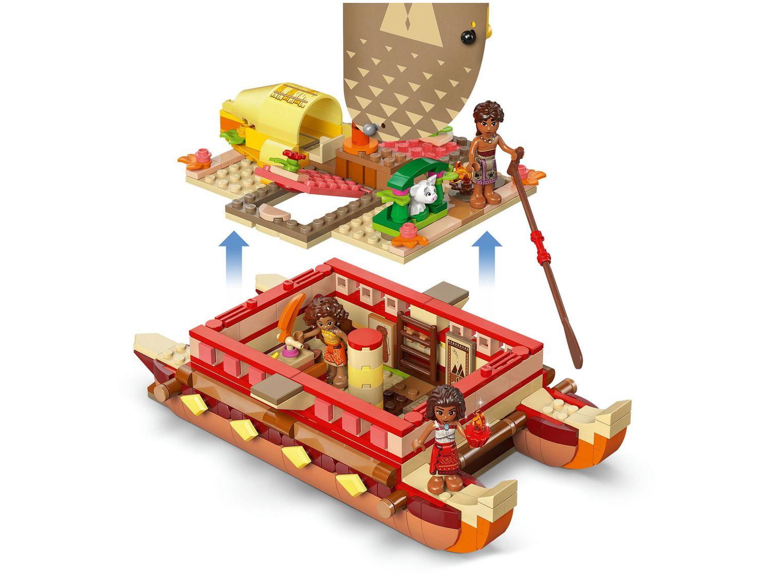 LEGO Canoa de Aventura da Moana 43270