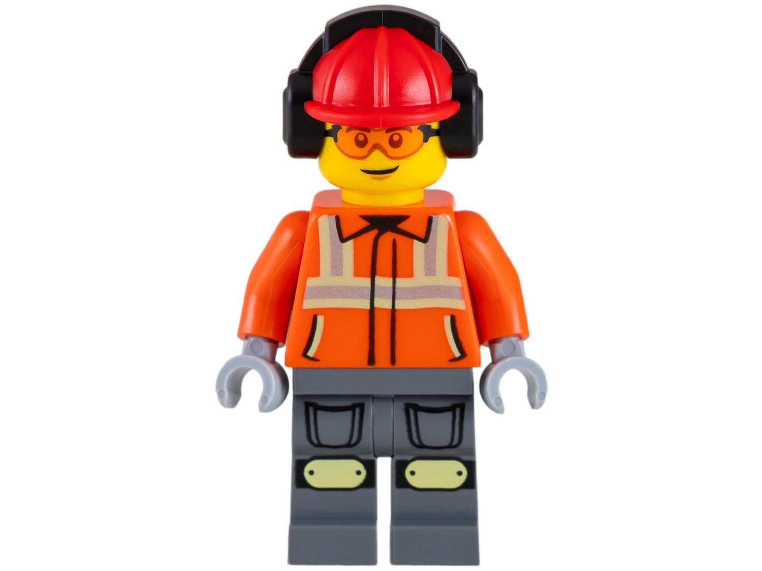 LEGO Carregadeira de Rodas de Construção Amarela | Uau CAIXA