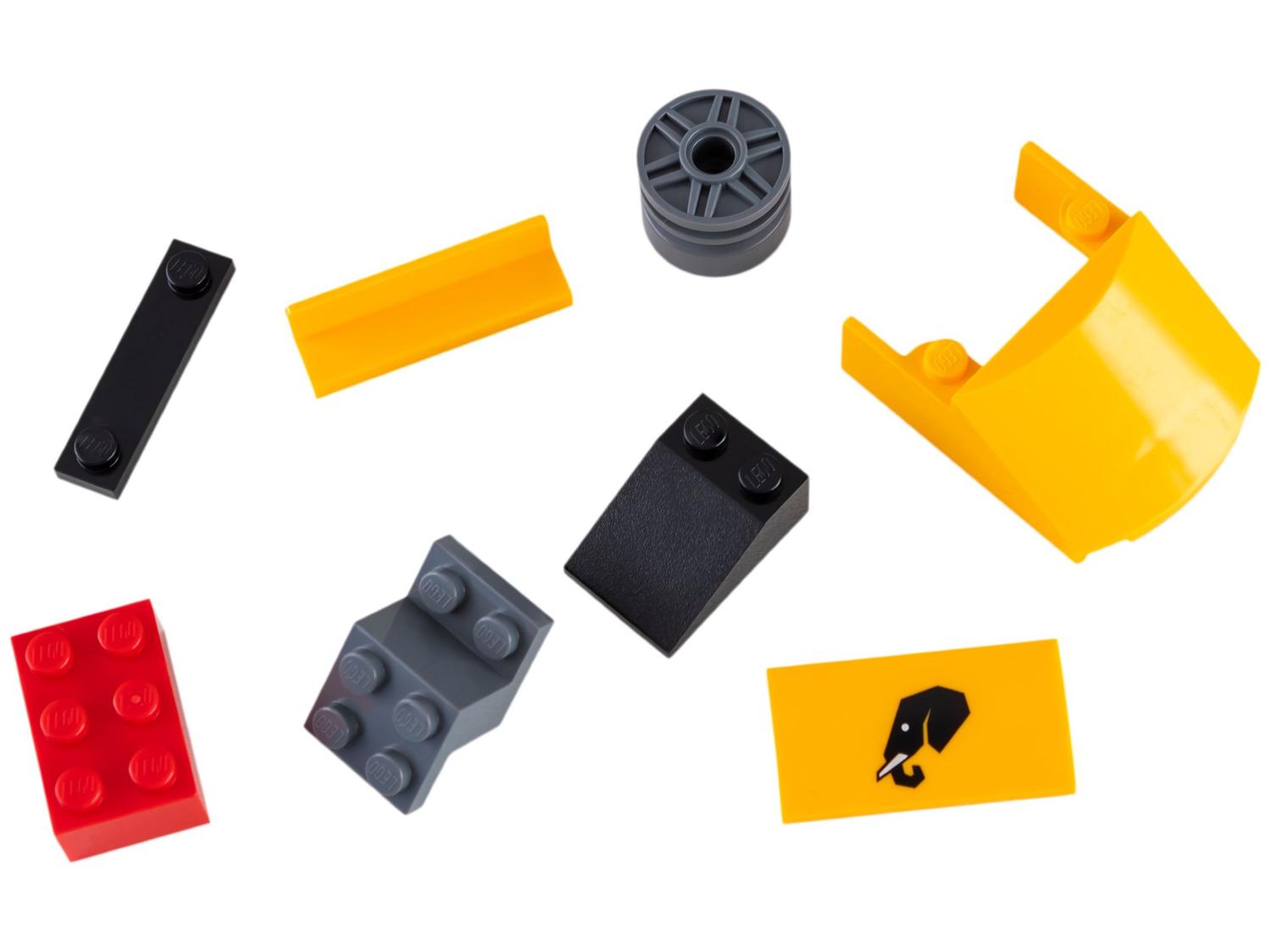 LEGO Carregadeira de Rodas de Construção Amarela | Uau CAIXA