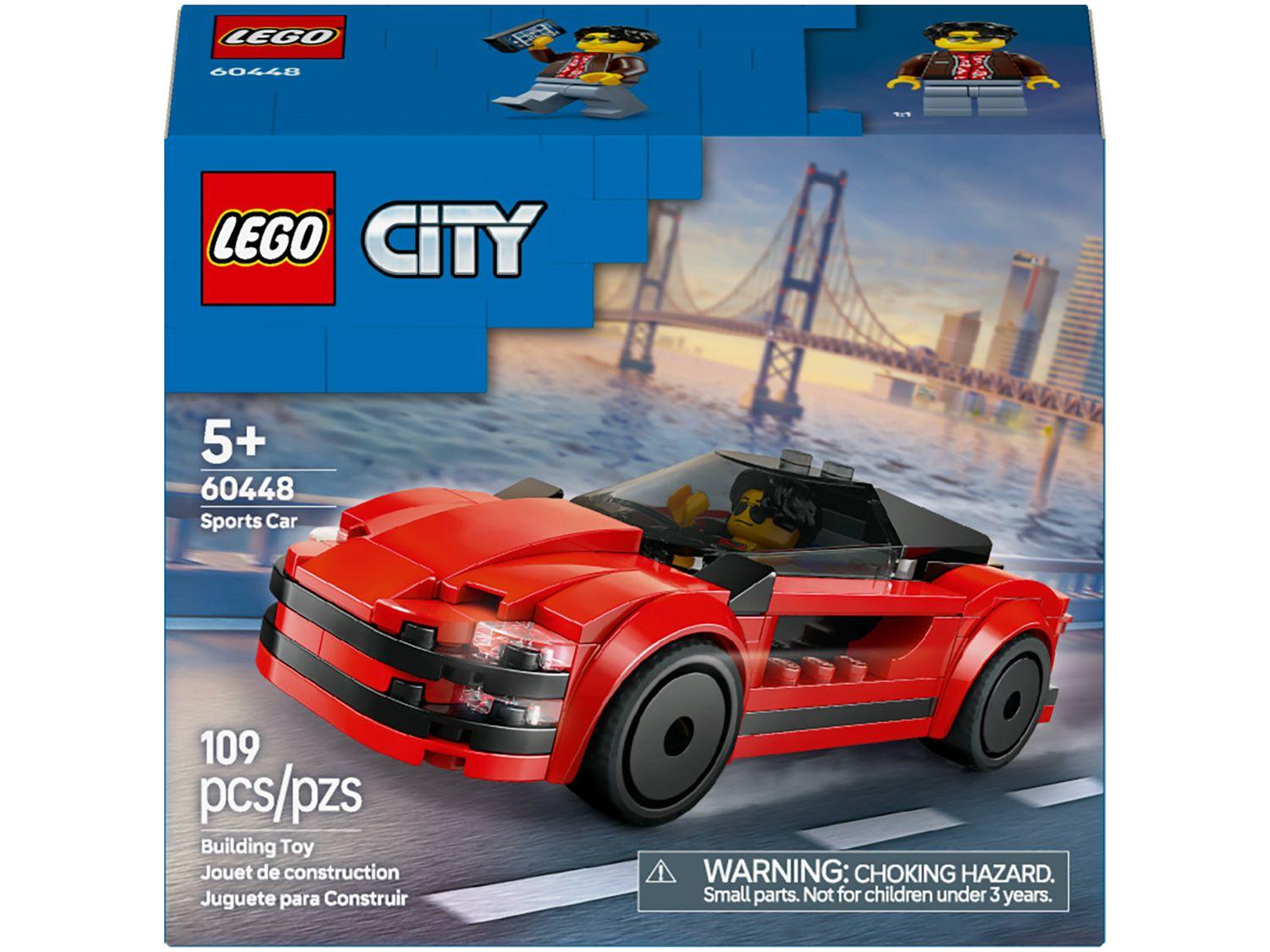LEGO Carro Esportivo Vermelho 60448 