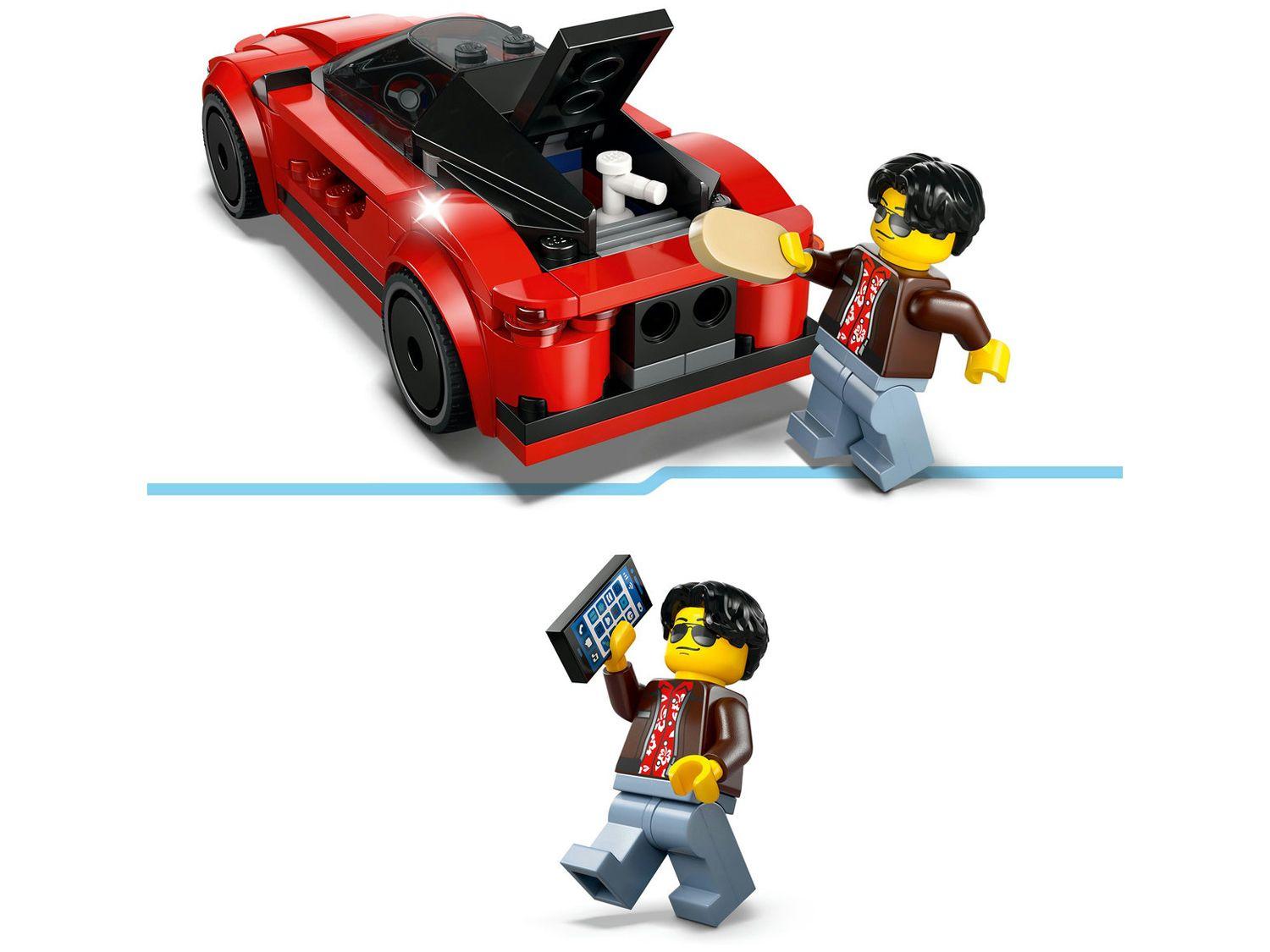 LEGO Carro Esportivo Vermelho 60448 