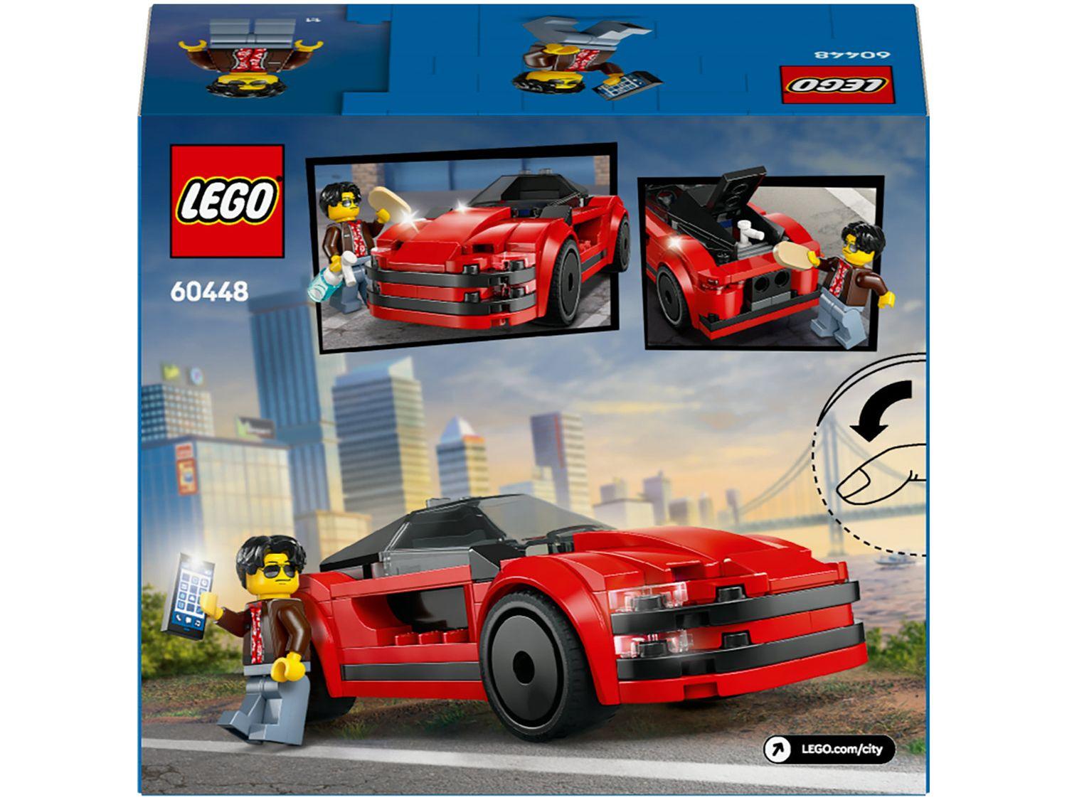 LEGO Carro Esportivo Vermelho 60448 