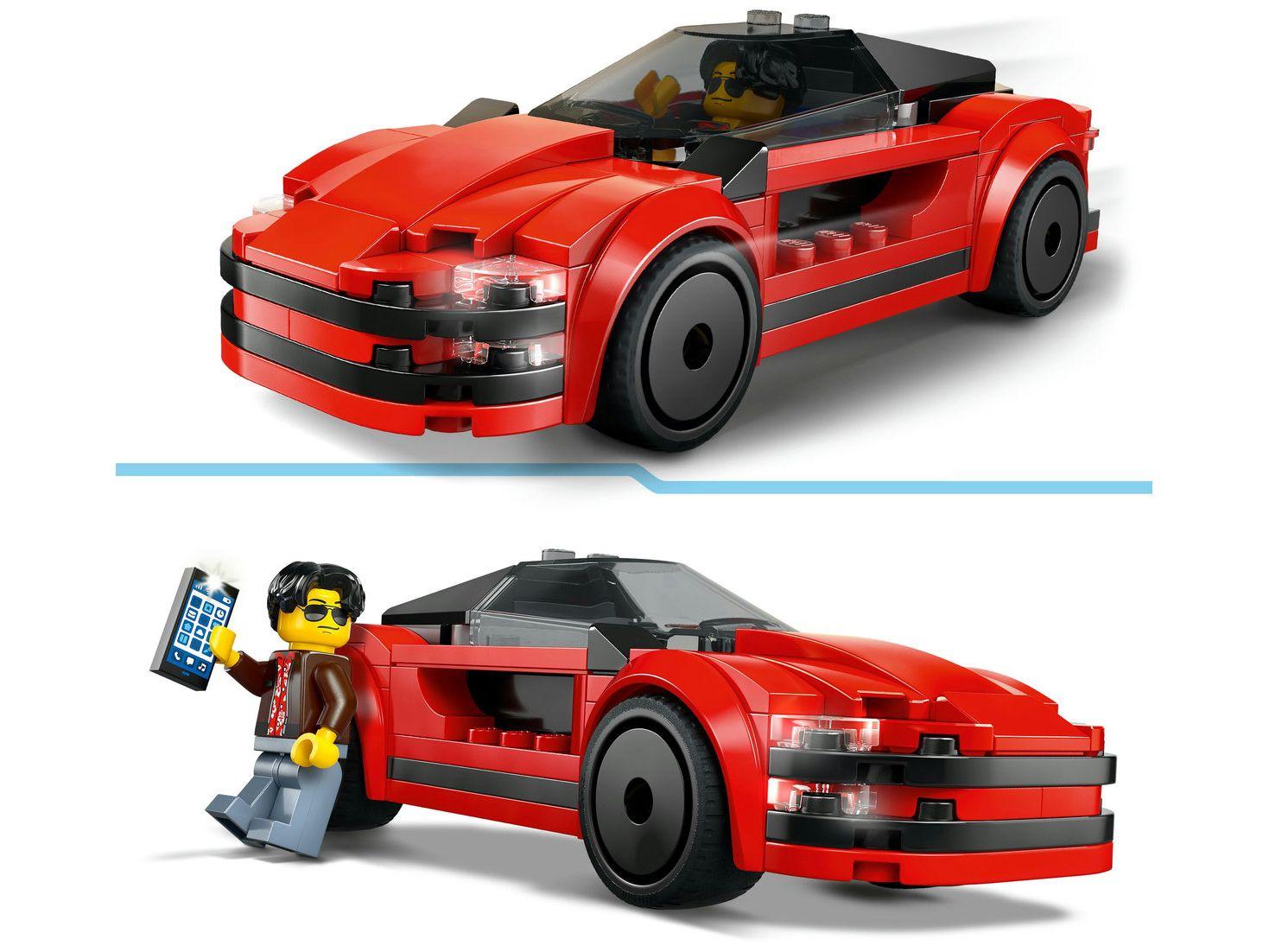 LEGO Carro Esportivo Vermelho 60448 