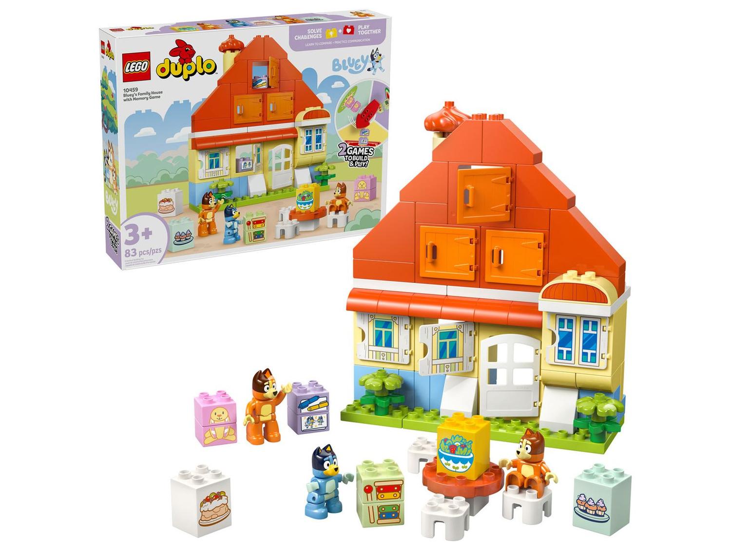 LEGO Casa da Família da Bluey com Jogo da Memória