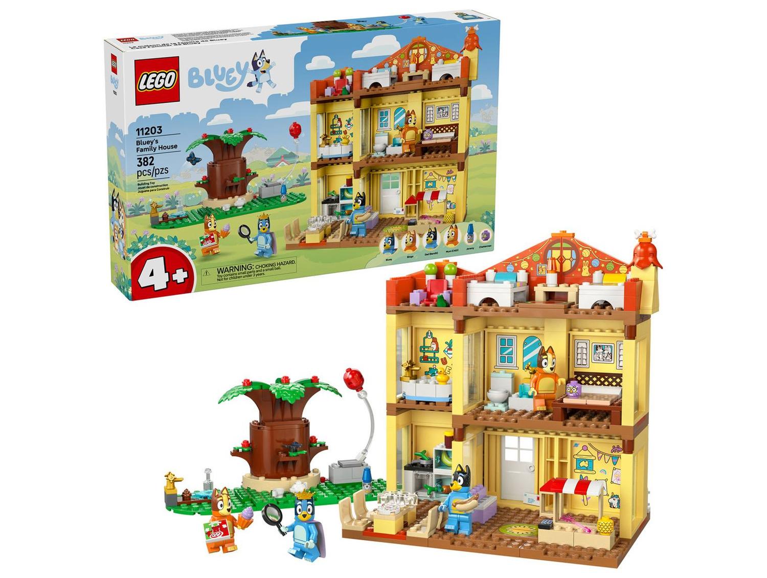 LEGO Casa de Família da Bluey 11203 382 Peças